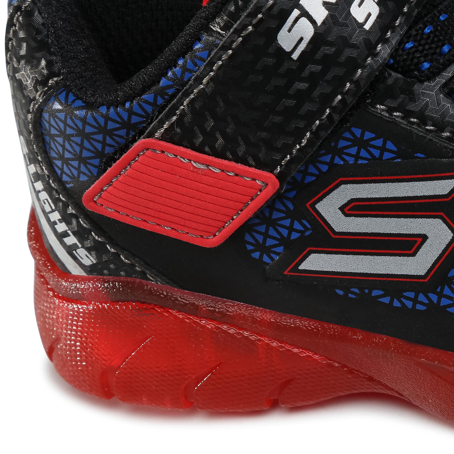 Skechers Superge Tuff Track 401520N/BKRB Črna - Pepit.si