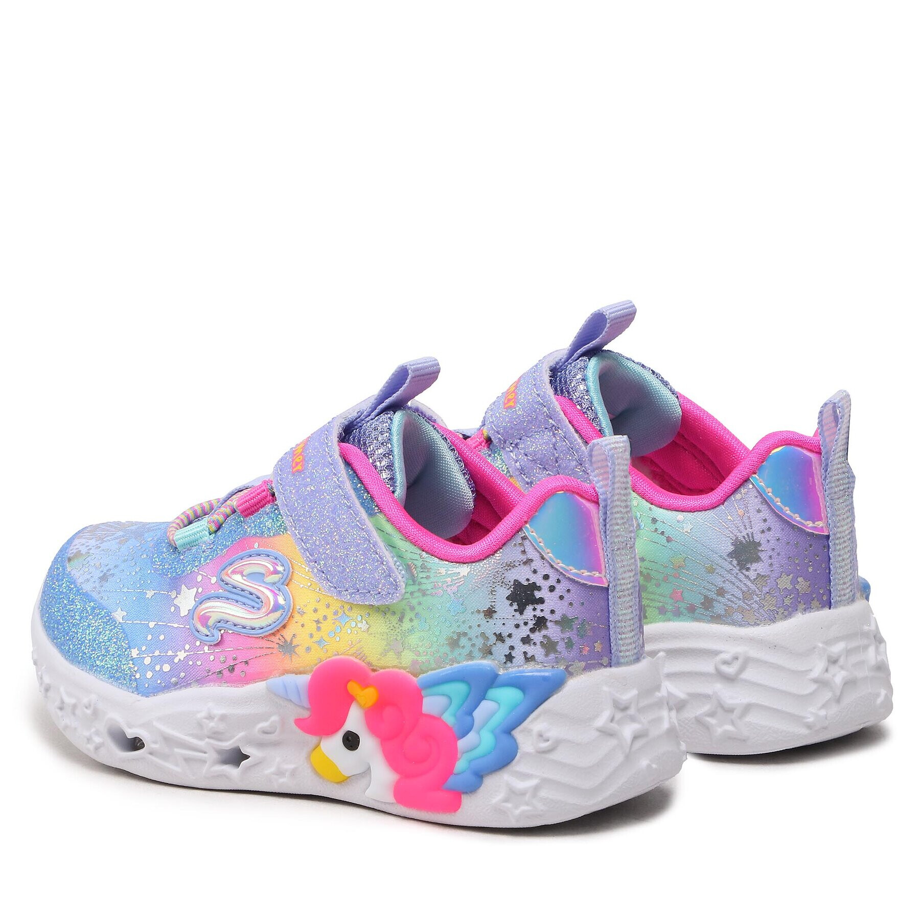 Skechers Superge Twilight Dream 302681N/BLMT Vijolična - Pepit.si