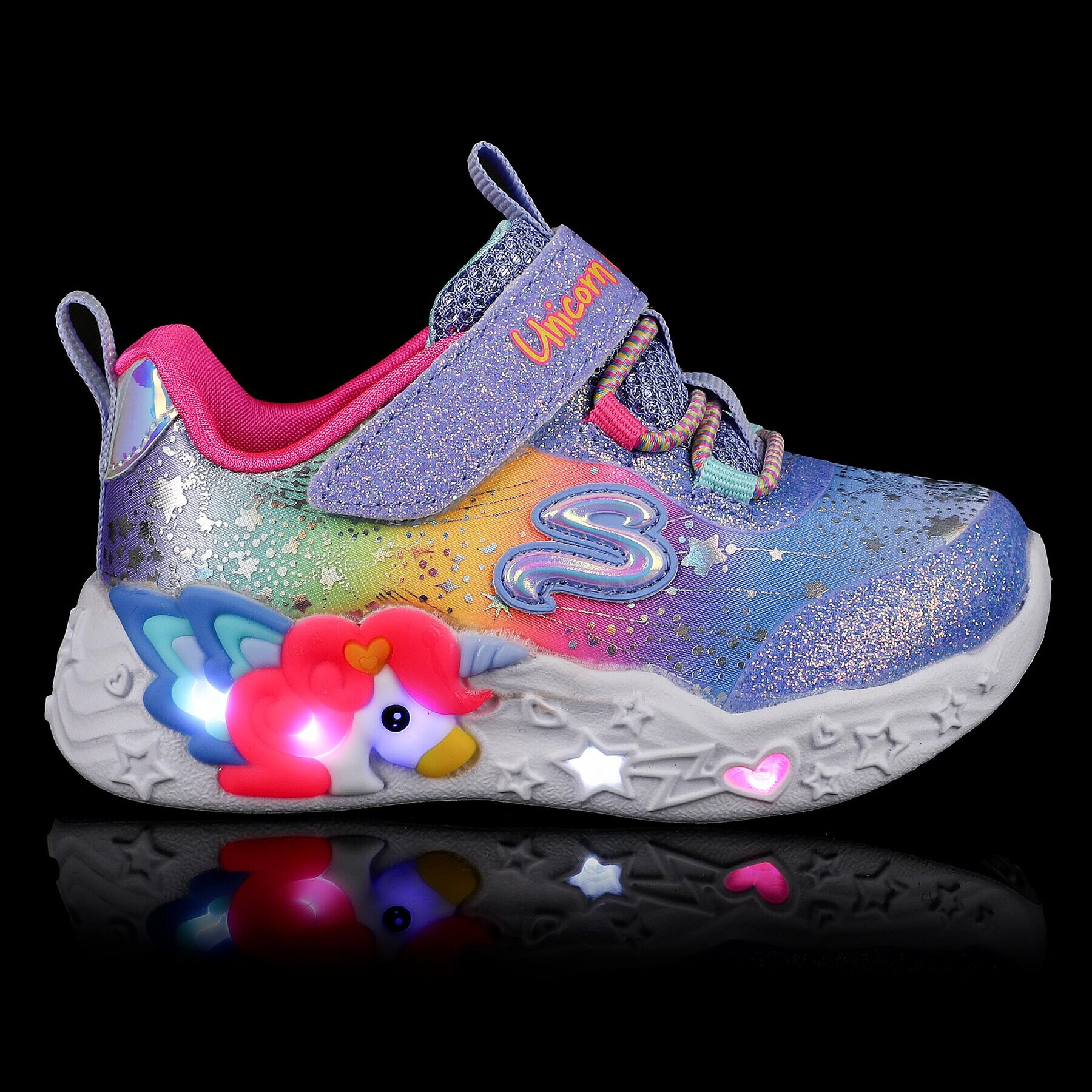 Skechers Superge Twilight Dream 302681N/BLMT Vijolična - Pepit.si