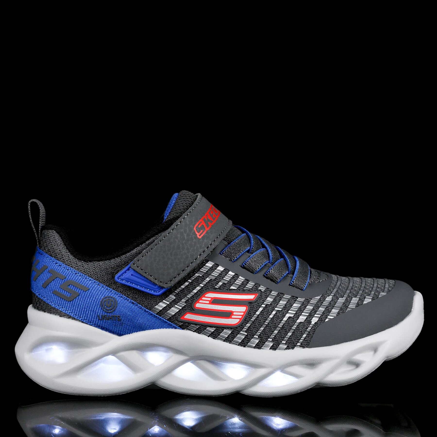 Skechers Superge Twisty Brights Novlo 401650L Siva - Pepit.si