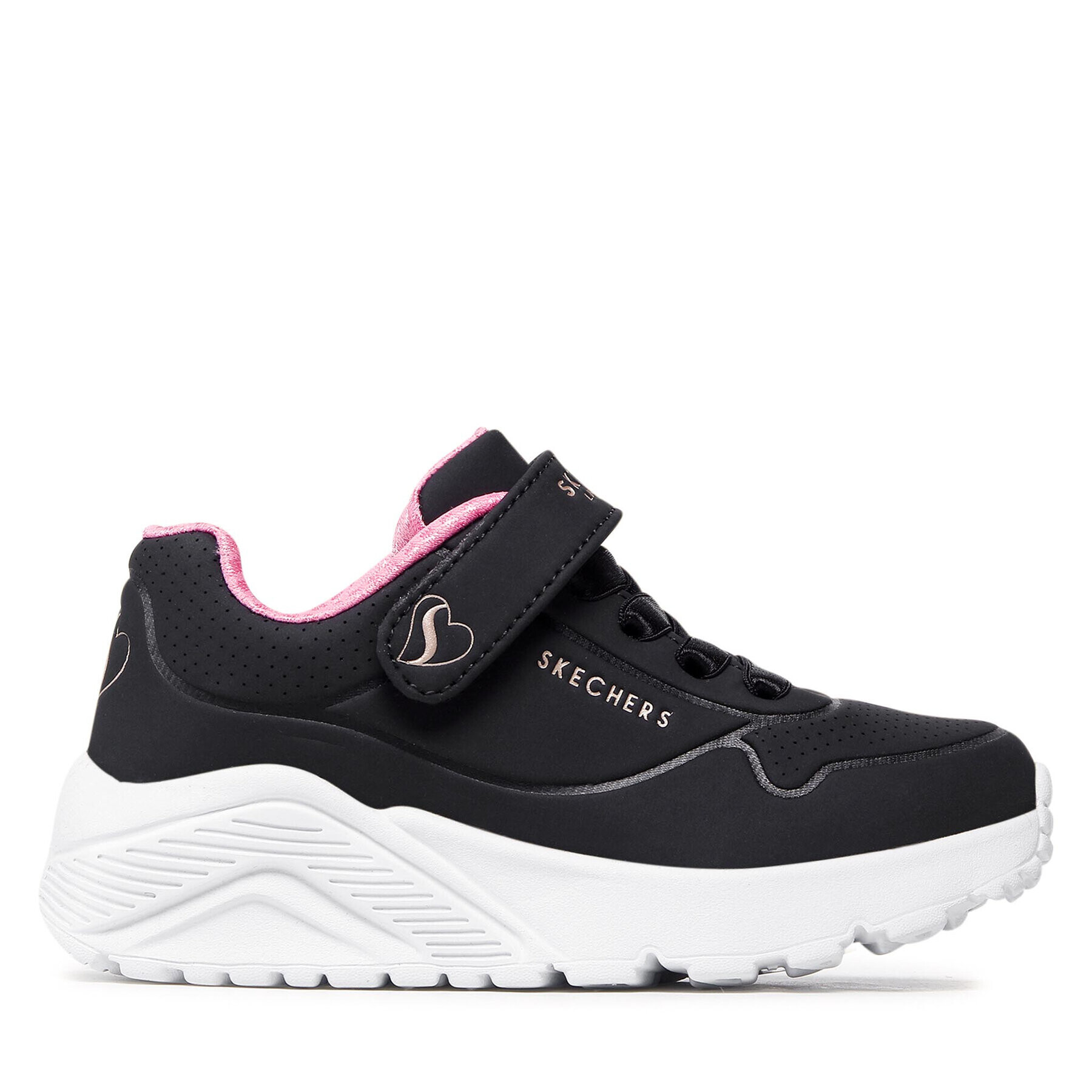 Skechers Superge Uno Lite 310451L/BKRG Črna - Pepit.si