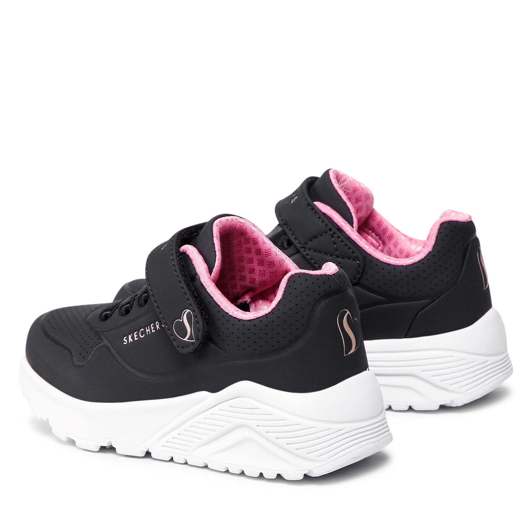 Skechers Superge Uno Lite 310451L/BKRG Črna - Pepit.si