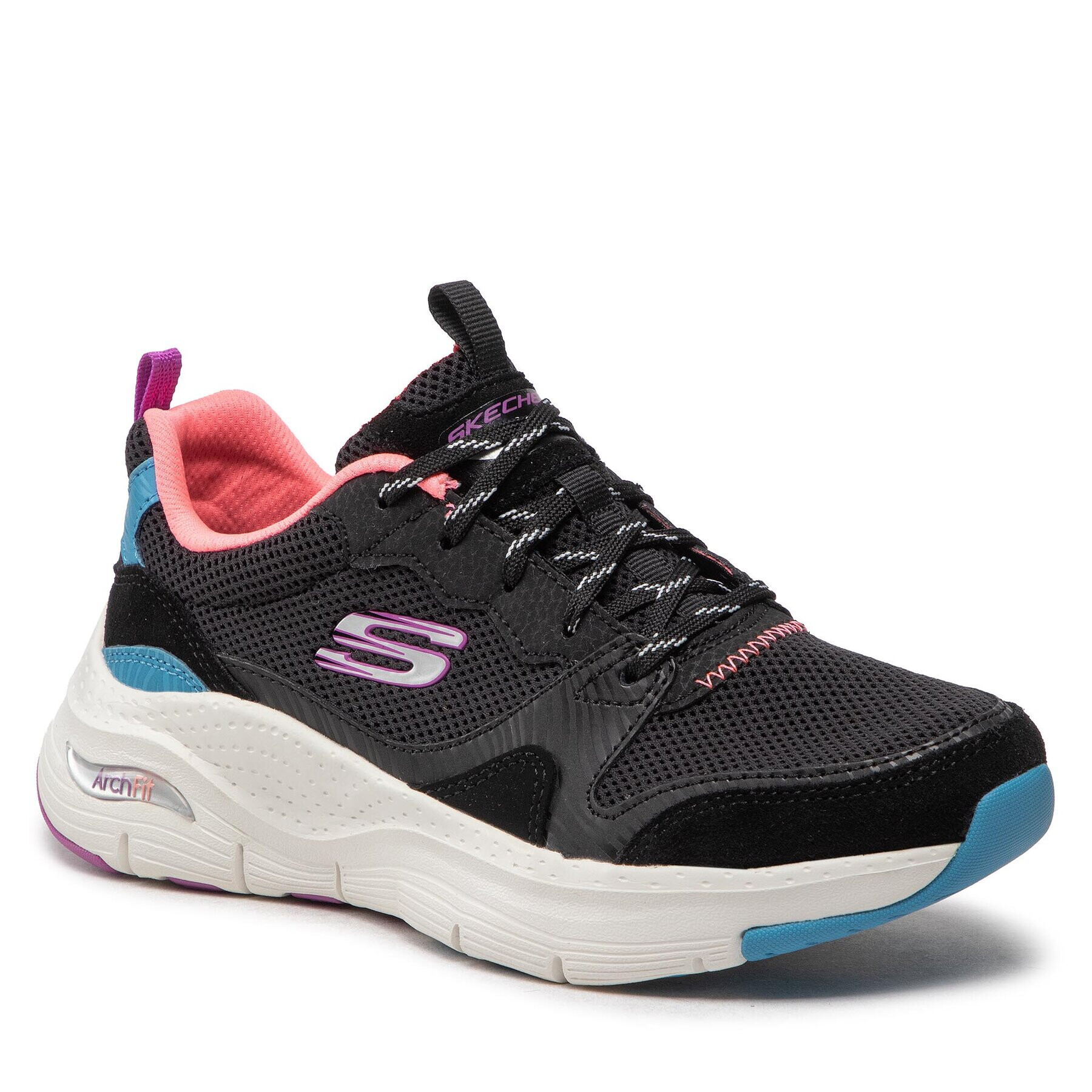 Skechers Superge Vista View 149723/BKMT Črna - Pepit.si