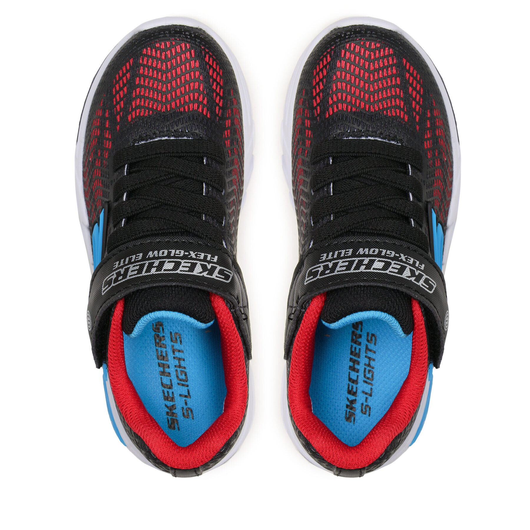 Skechers Superge Vorlo 400137L/BKRB Črna - Pepit.si