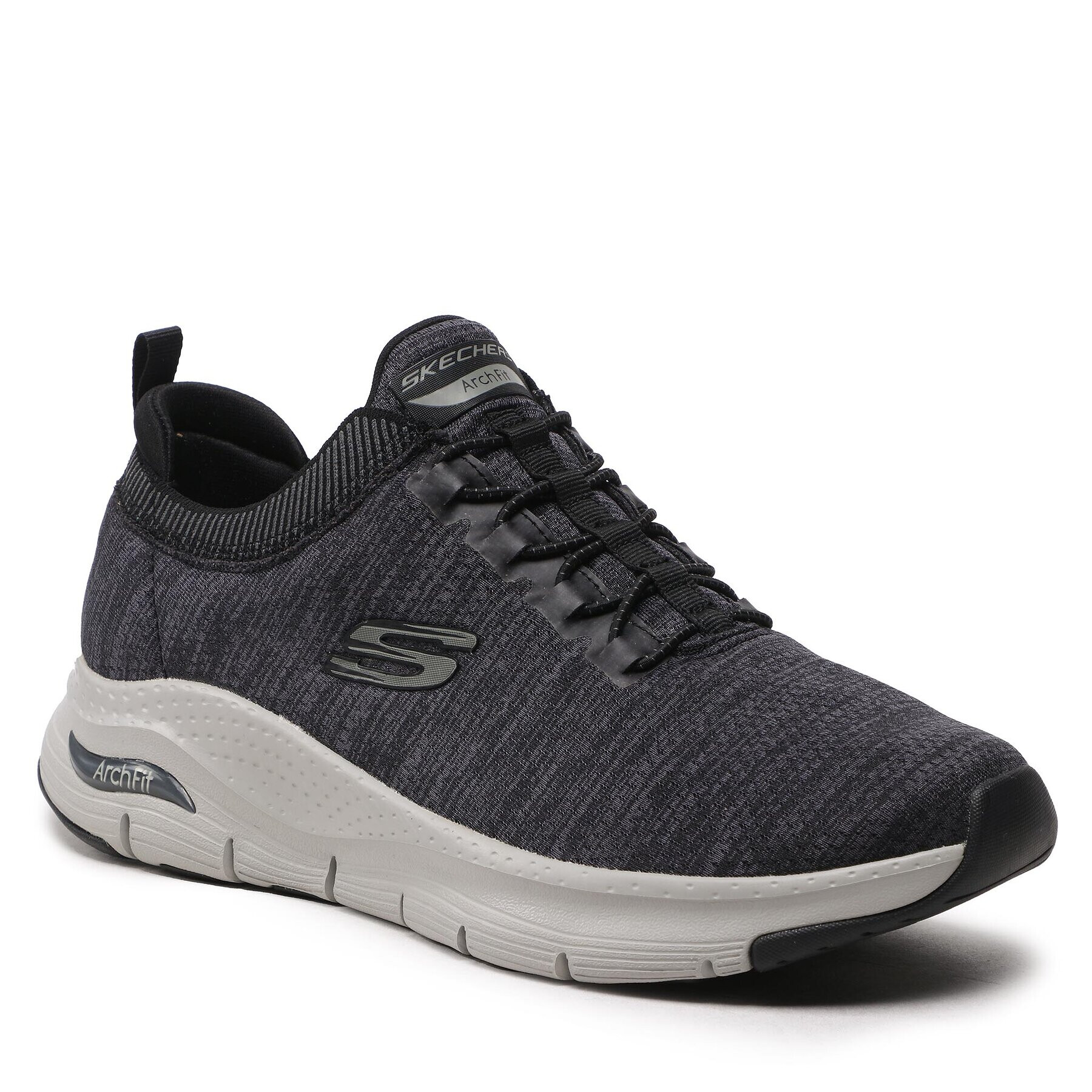 Skechers Superge Waveport 232301/BKGY Siva - Pepit.si