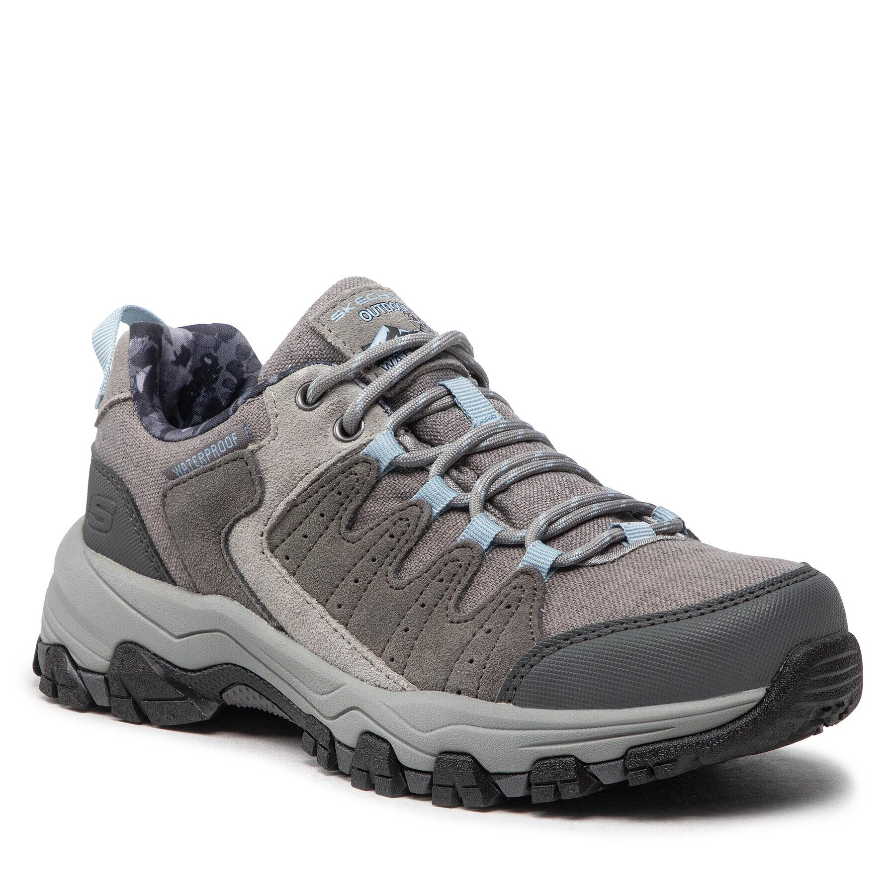 Skechers Trekking čevlji Aerial Glamor 158505/GRY Siva - Pepit.si