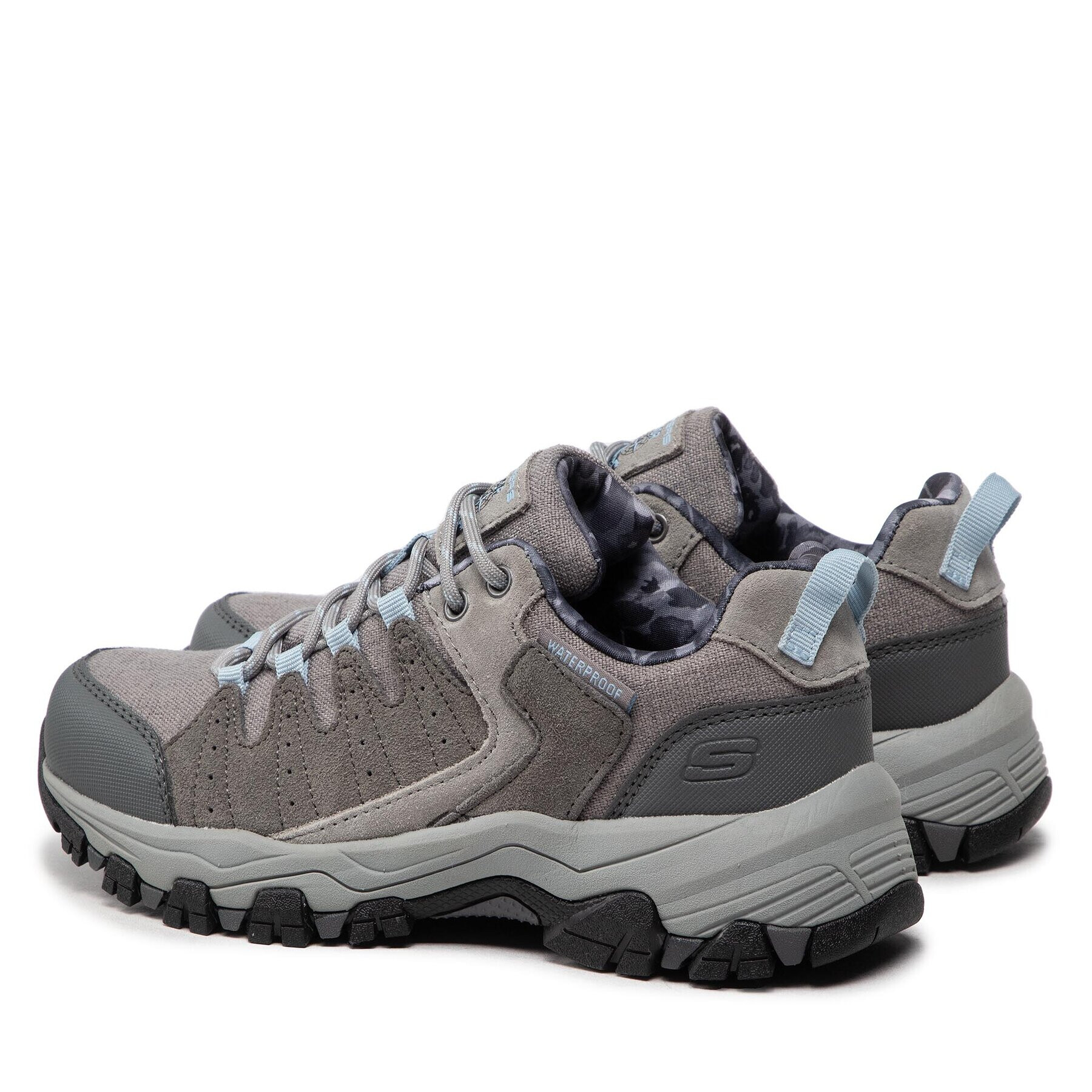 Skechers Trekking čevlji Aerial Glamor 158505/GRY Siva - Pepit.si