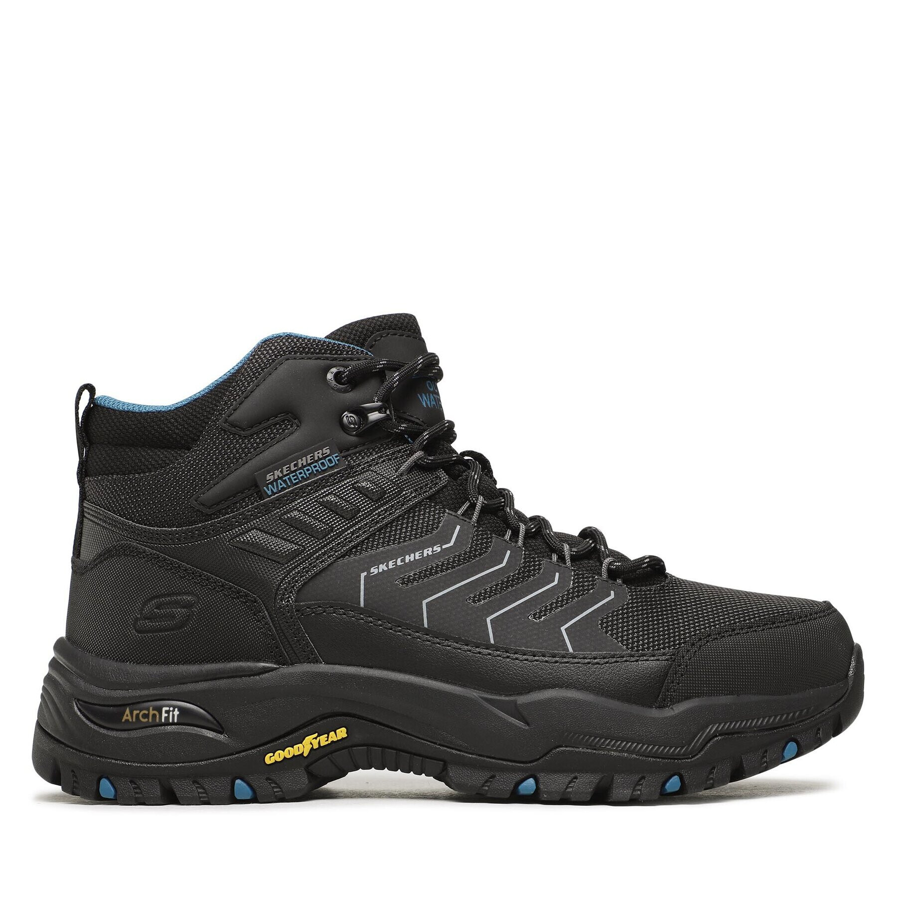 Skechers Trekking čevlji Arch Fit Dawson Raveno 204634/BLK Črna - Pepit.si