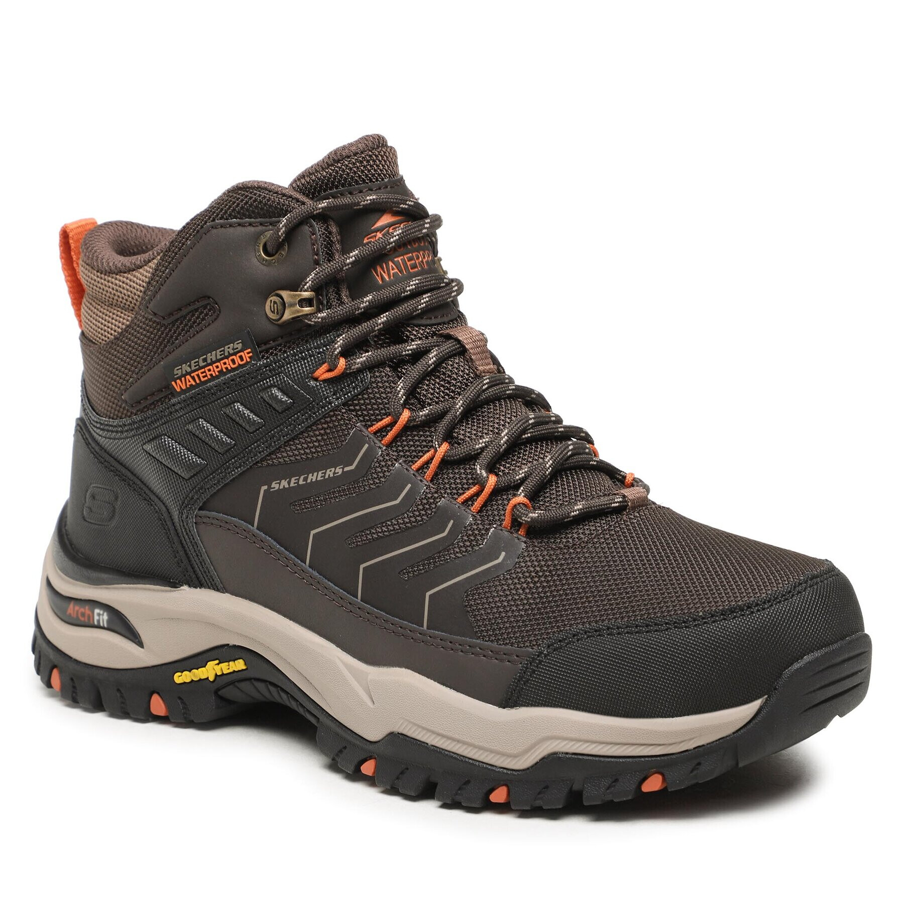 Skechers Trekking čevlji Arch Fit Dawson Raveno 204634/BRN Rjava - Pepit.si