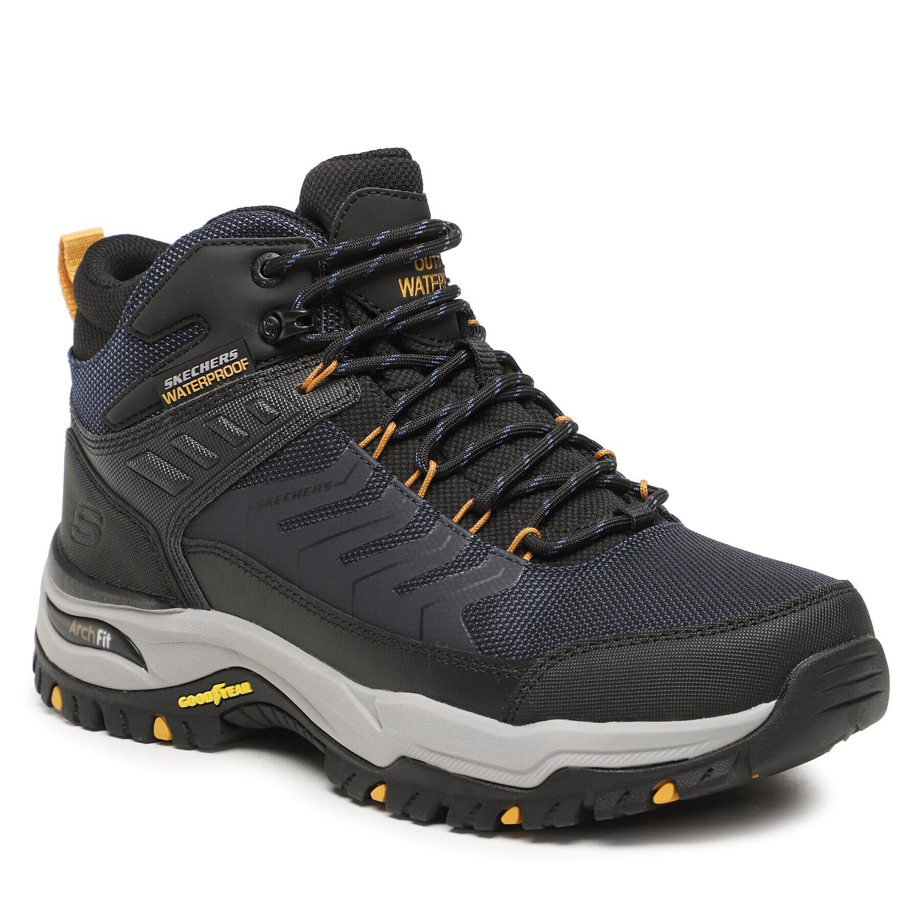 Skechers Trekking čevlji Arch Fit Dawson Raveno 204634/NVBK Modra - Pepit.si