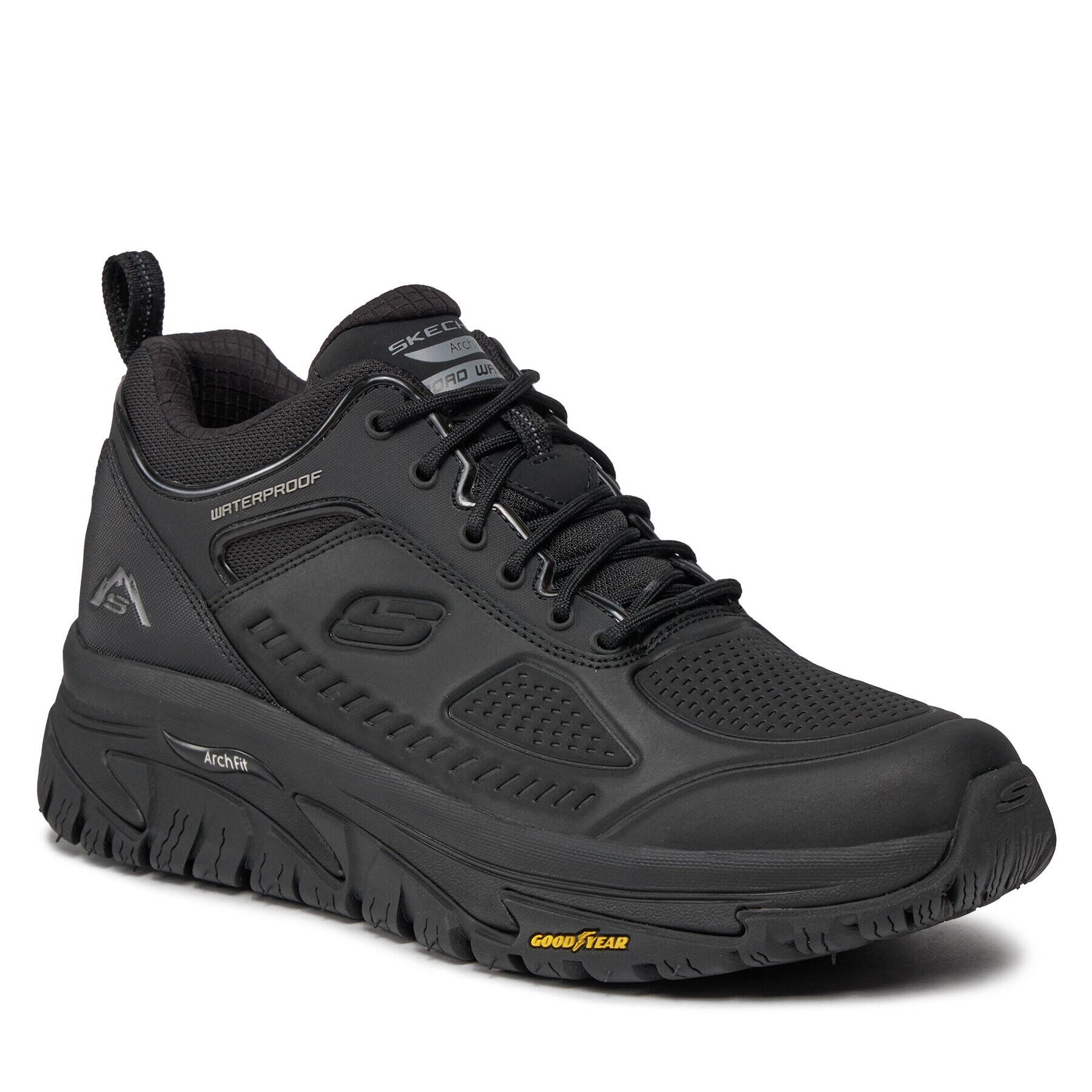 Skechers Trekking čevlji Arch Fit Road Walker Pyles Peak 237490/BBK Črna - Pepit.si