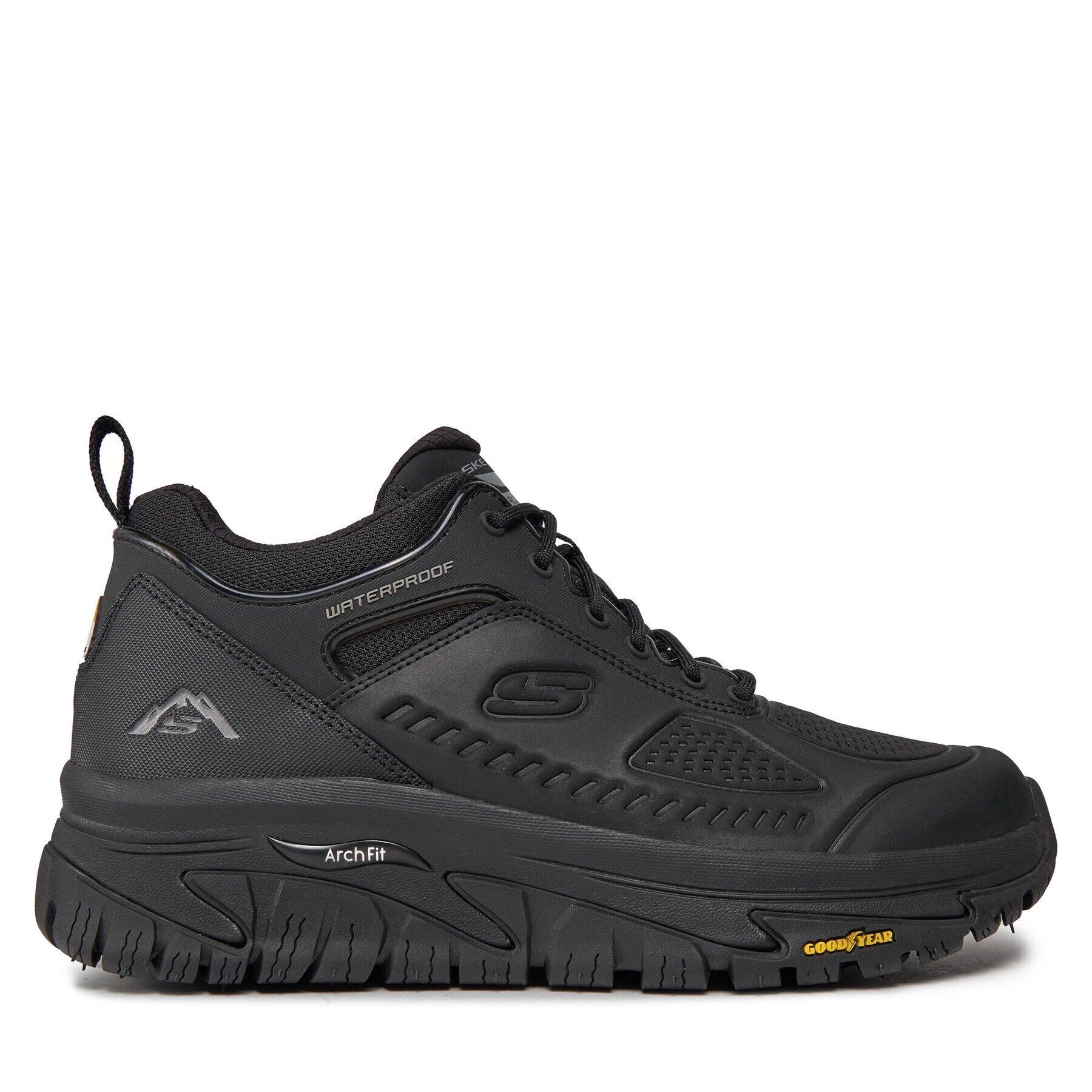 Skechers Trekking čevlji Arch Fit Road Walker Pyles Peak 237490/BBK Črna - Pepit.si