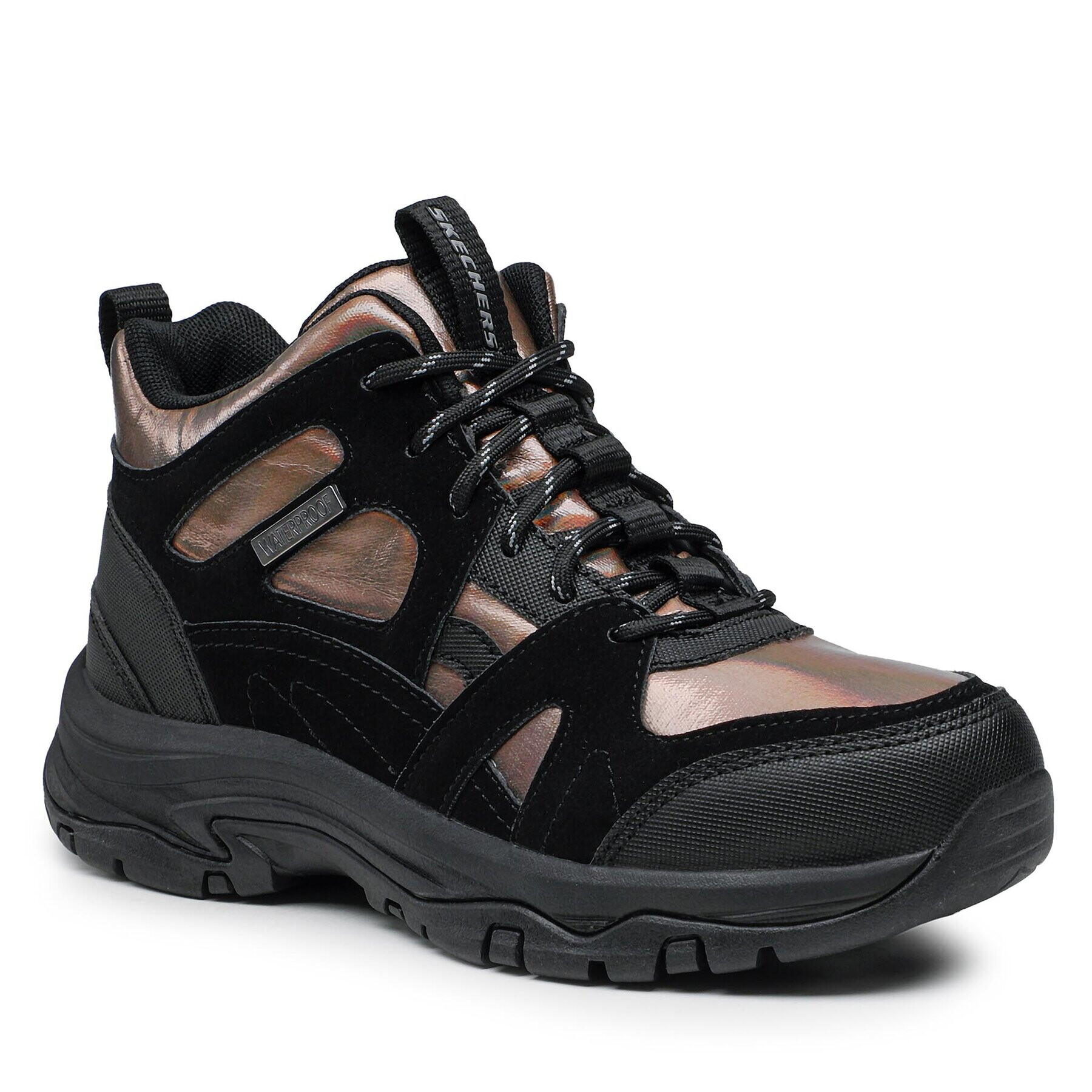 Skechers Trekking čevlji Brilliant Hue 158350/BLK Črna - Pepit.si