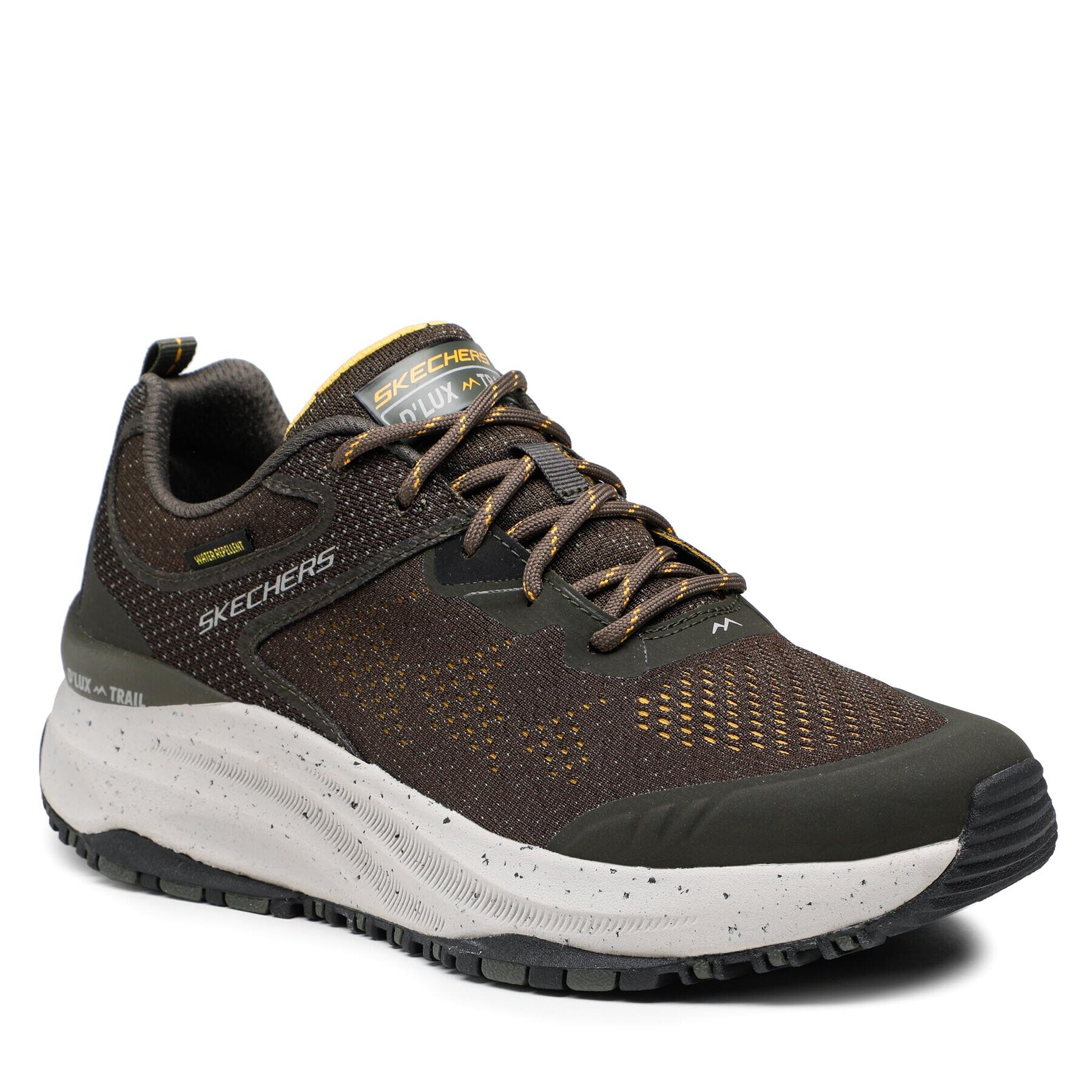 Skechers Trekking čevlji D'Lux Trail 237336/OLV Siva - Pepit.si