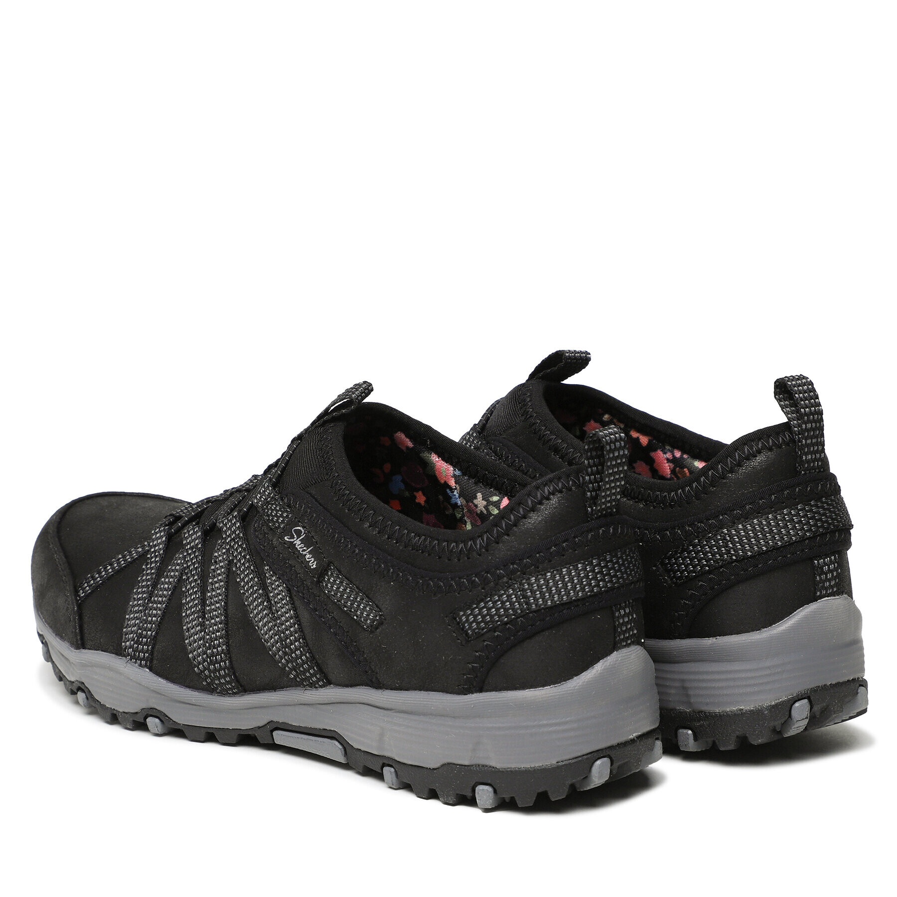 Skechers Trekking čevlji Flowerette 158420 Črna - Pepit.si