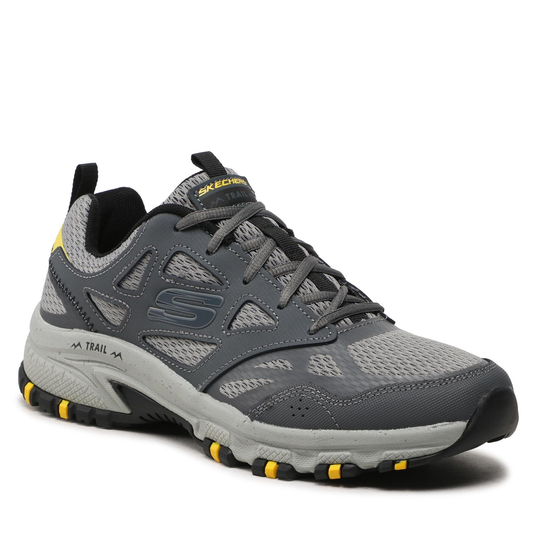 Skechers Trekking čevlji Hillcrest 237265/CCBK Siva - Pepit.si