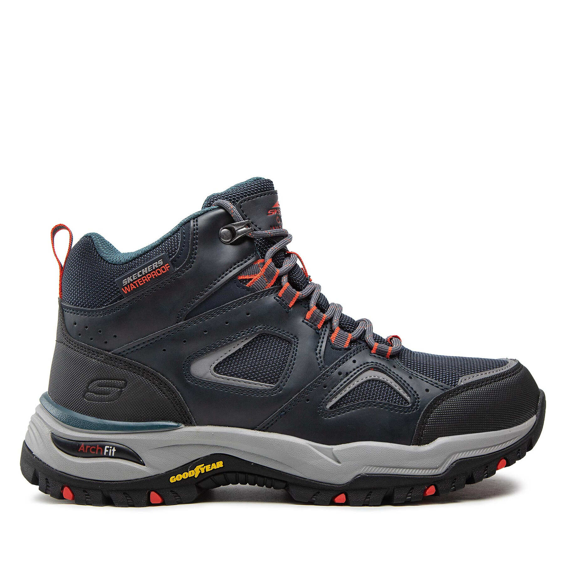 Skechers Trekking čevlji Millard 204628/BLNV Črna - Pepit.si