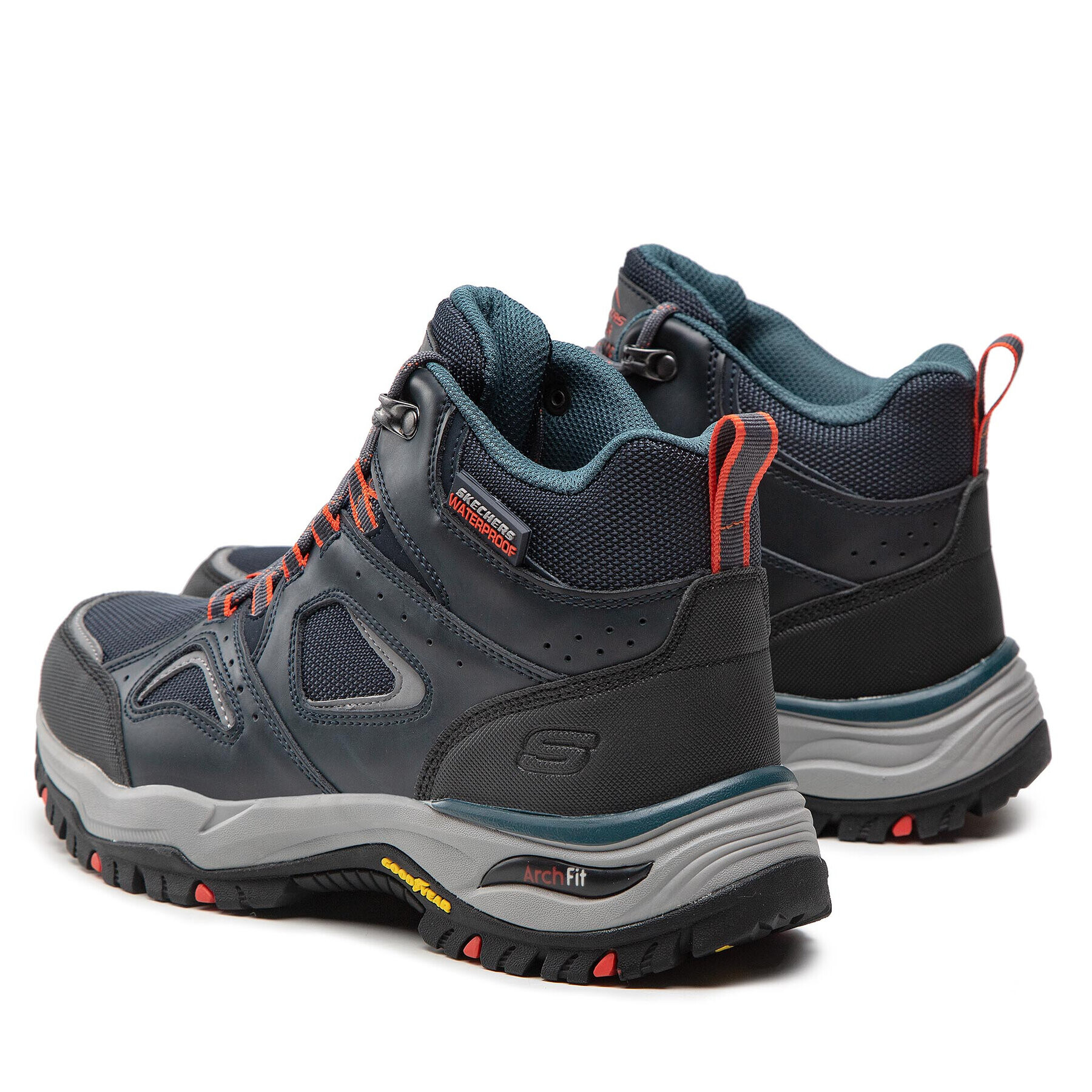 Skechers Trekking čevlji Millard 204628/BLNV Črna - Pepit.si