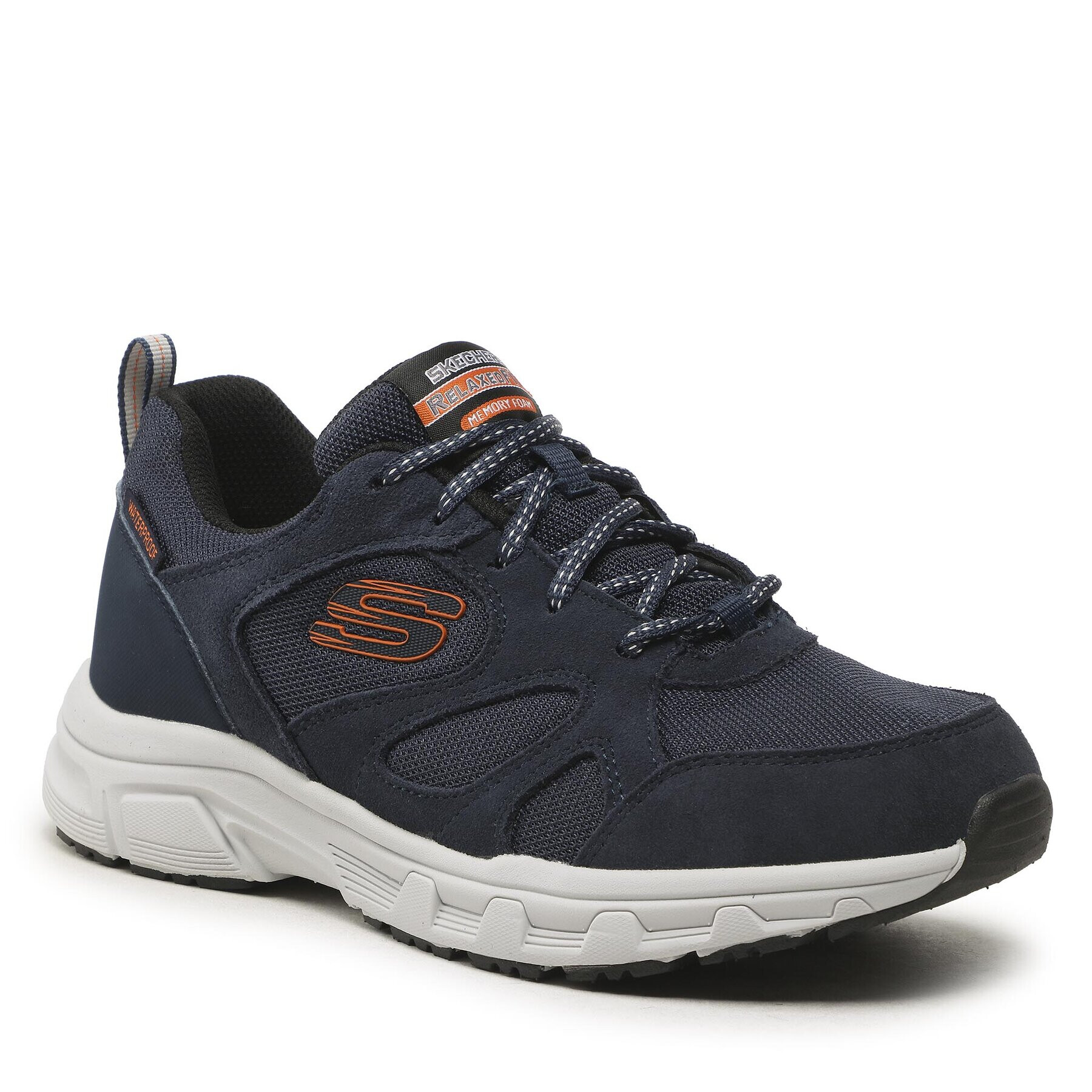 Skechers Trekking čevlji Oak Canyon 237348/NVOR Mornarsko modra - Pepit.si