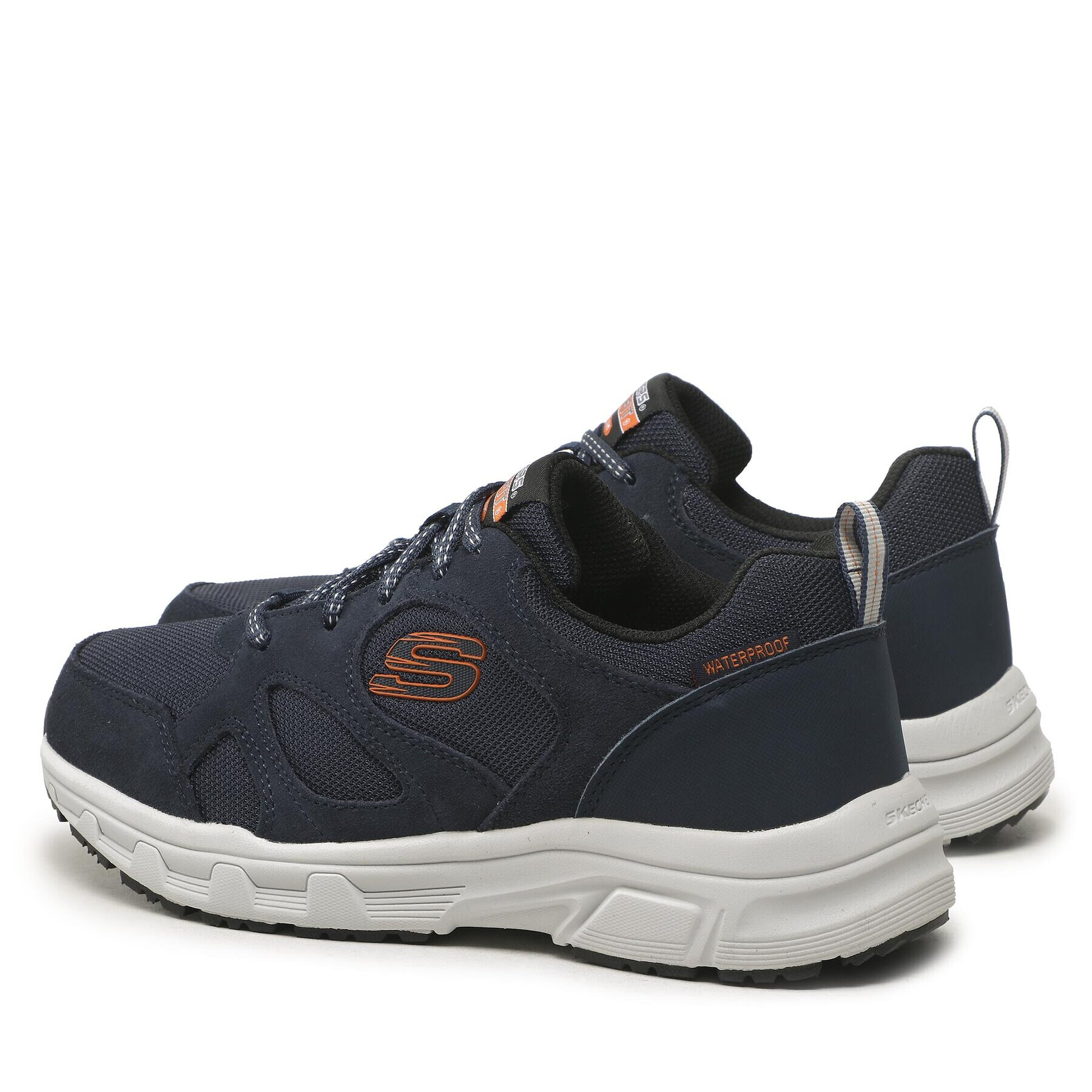 Skechers Trekking čevlji Oak Canyon 237348/NVOR Mornarsko modra - Pepit.si