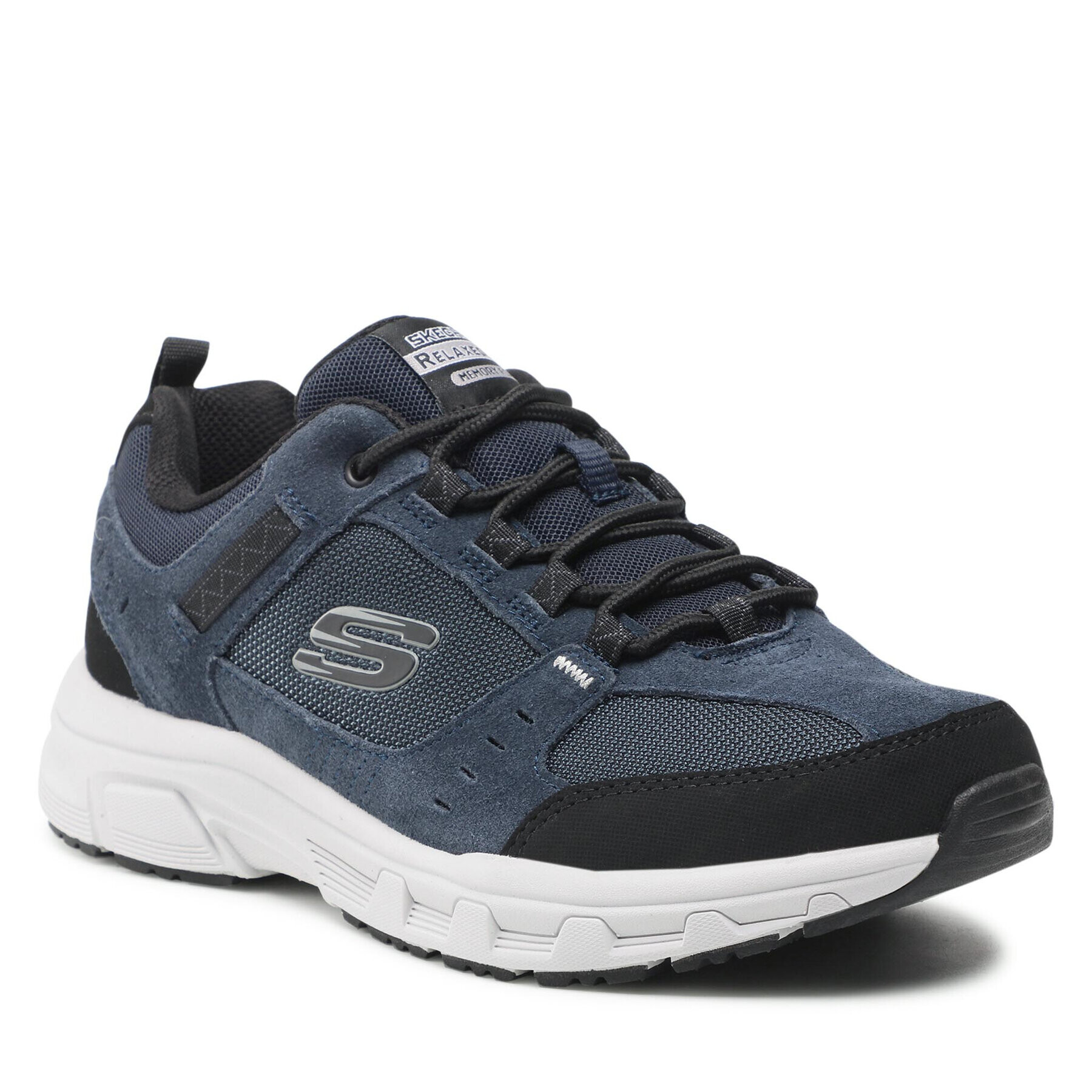 Skechers Trekking čevlji Oak Canyon 51893/NVBK Mornarsko modra - Pepit.si