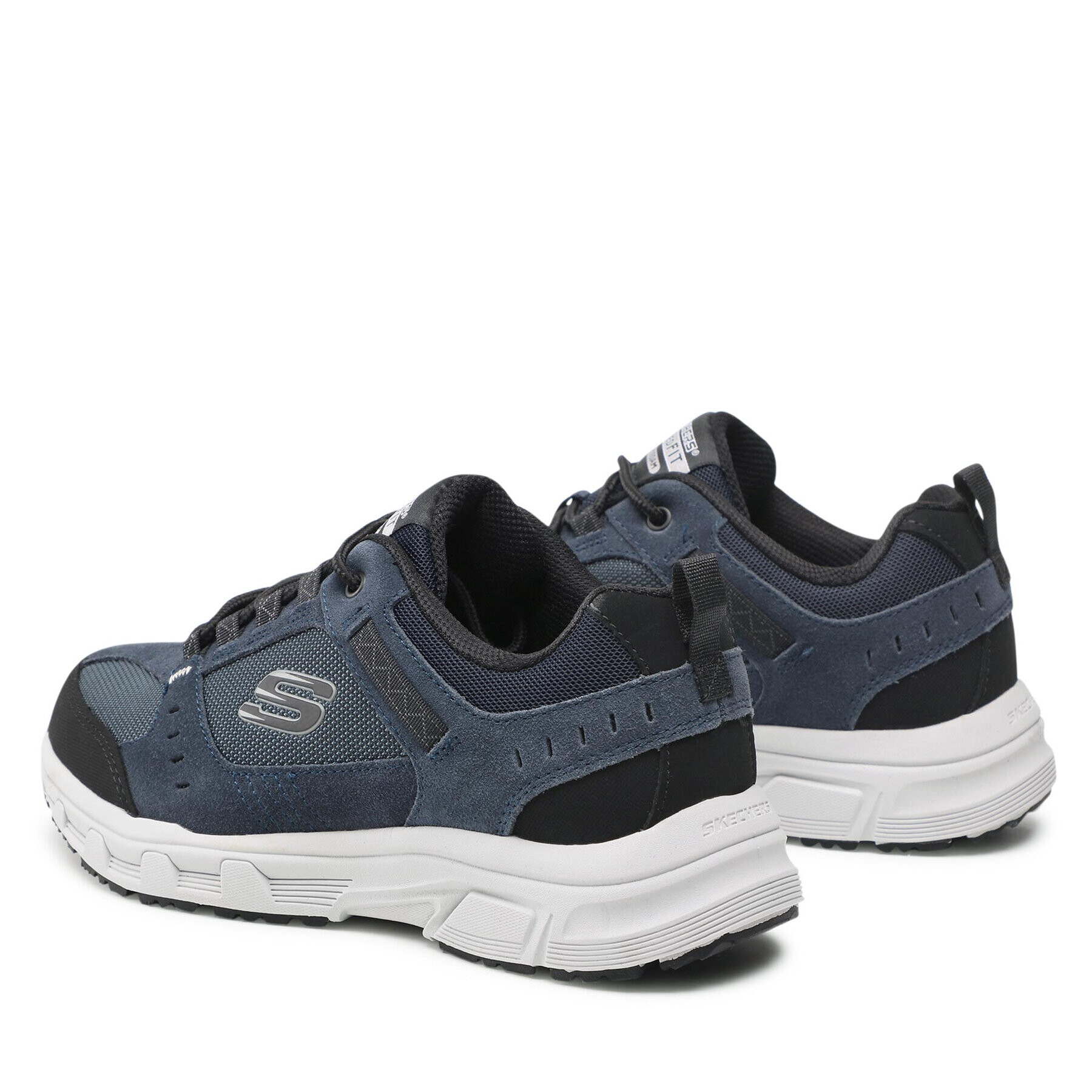 Skechers Trekking čevlji Oak Canyon 51893/NVBK Mornarsko modra - Pepit.si