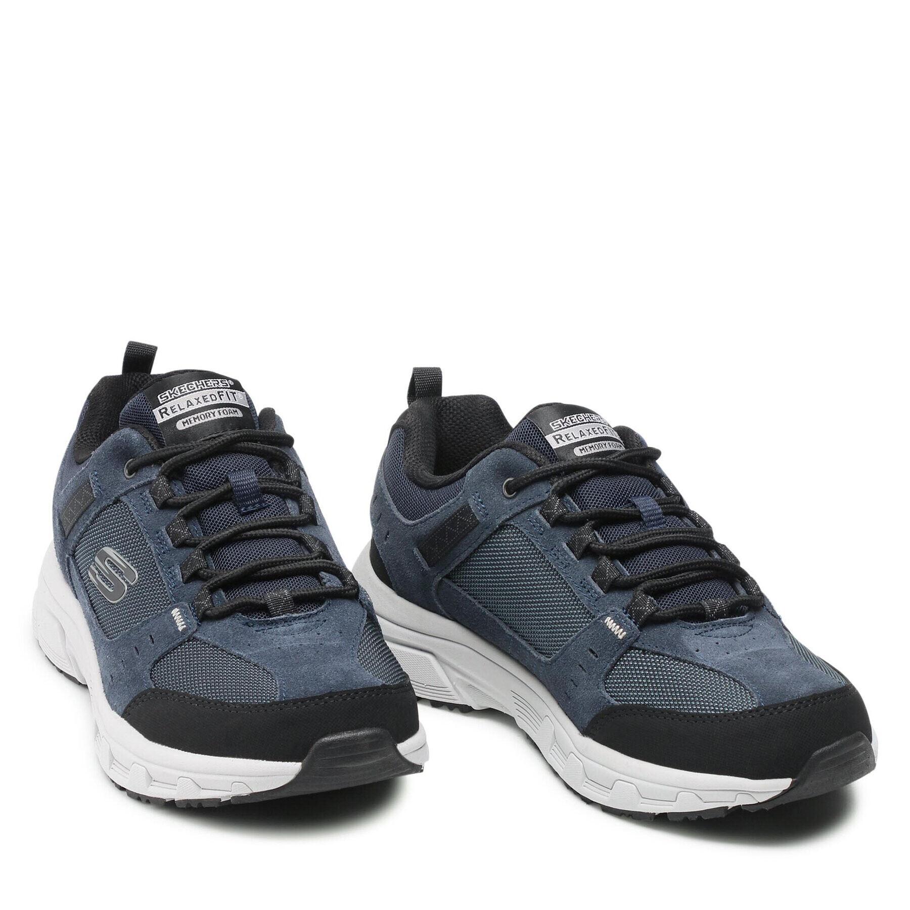 Skechers Trekking čevlji Oak Canyon 51893/NVBK Mornarsko modra - Pepit.si