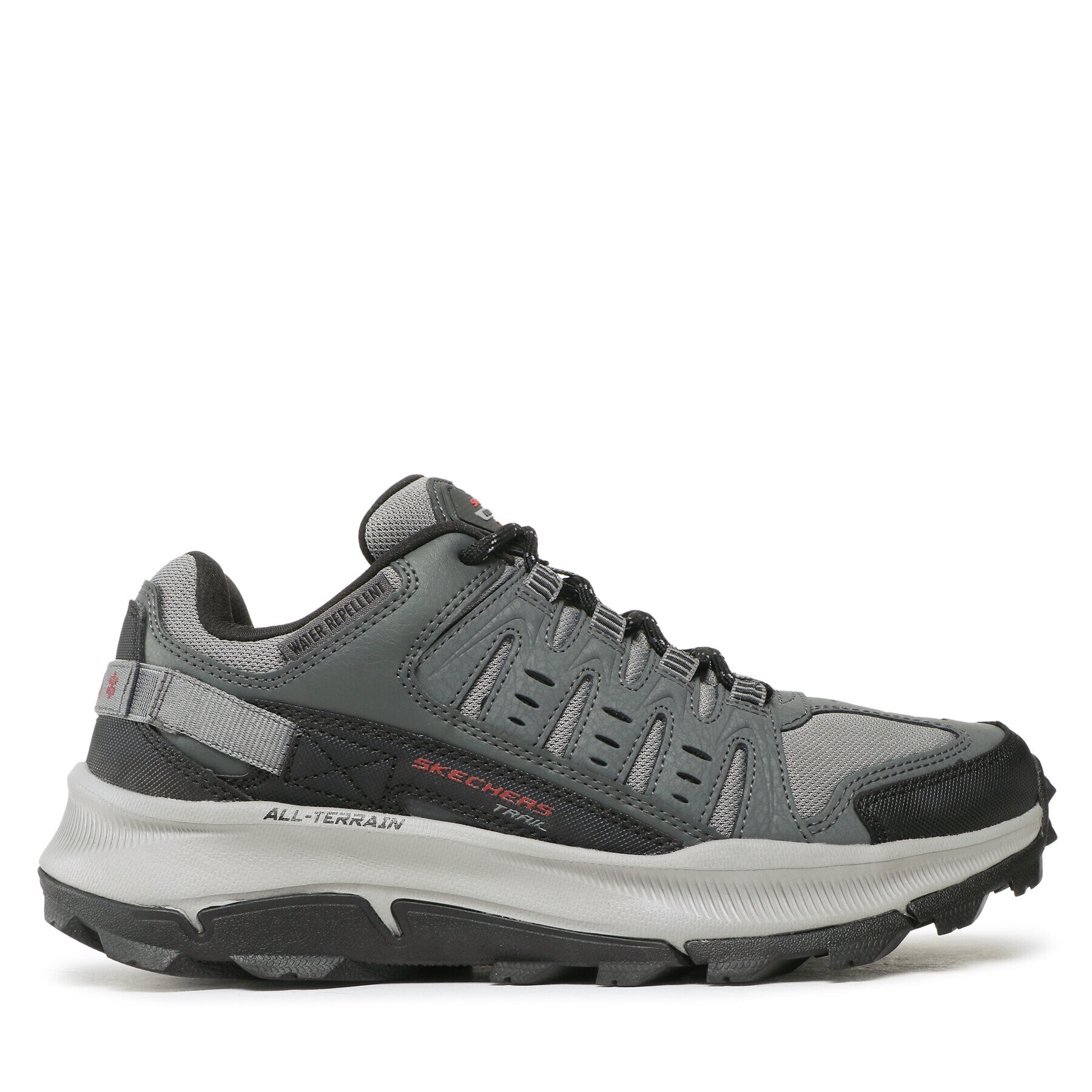 Skechers Trekking čevlji Solix 237501/CCBK Siva - Pepit.si