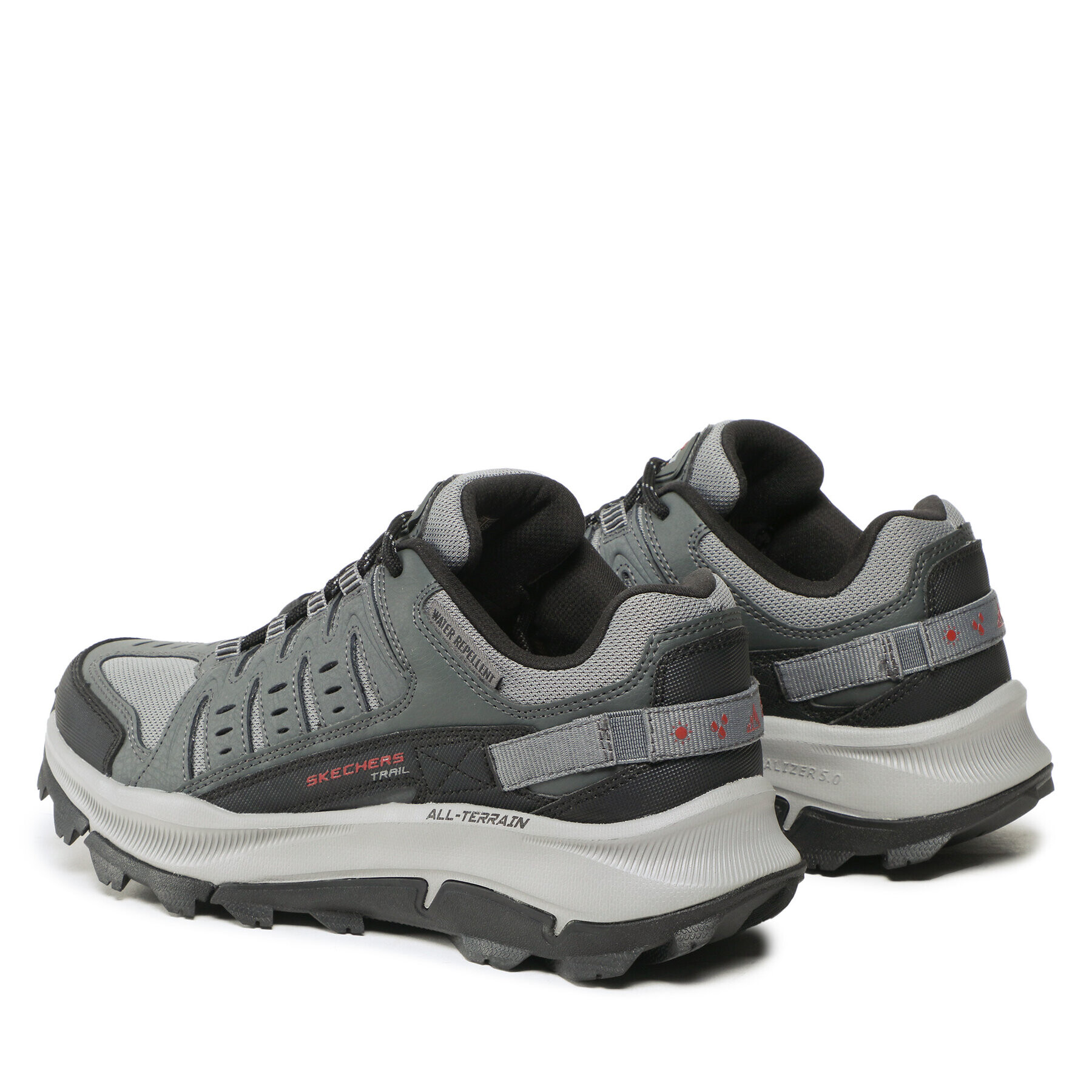 Skechers Trekking čevlji Solix 237501/CCBK Siva - Pepit.si