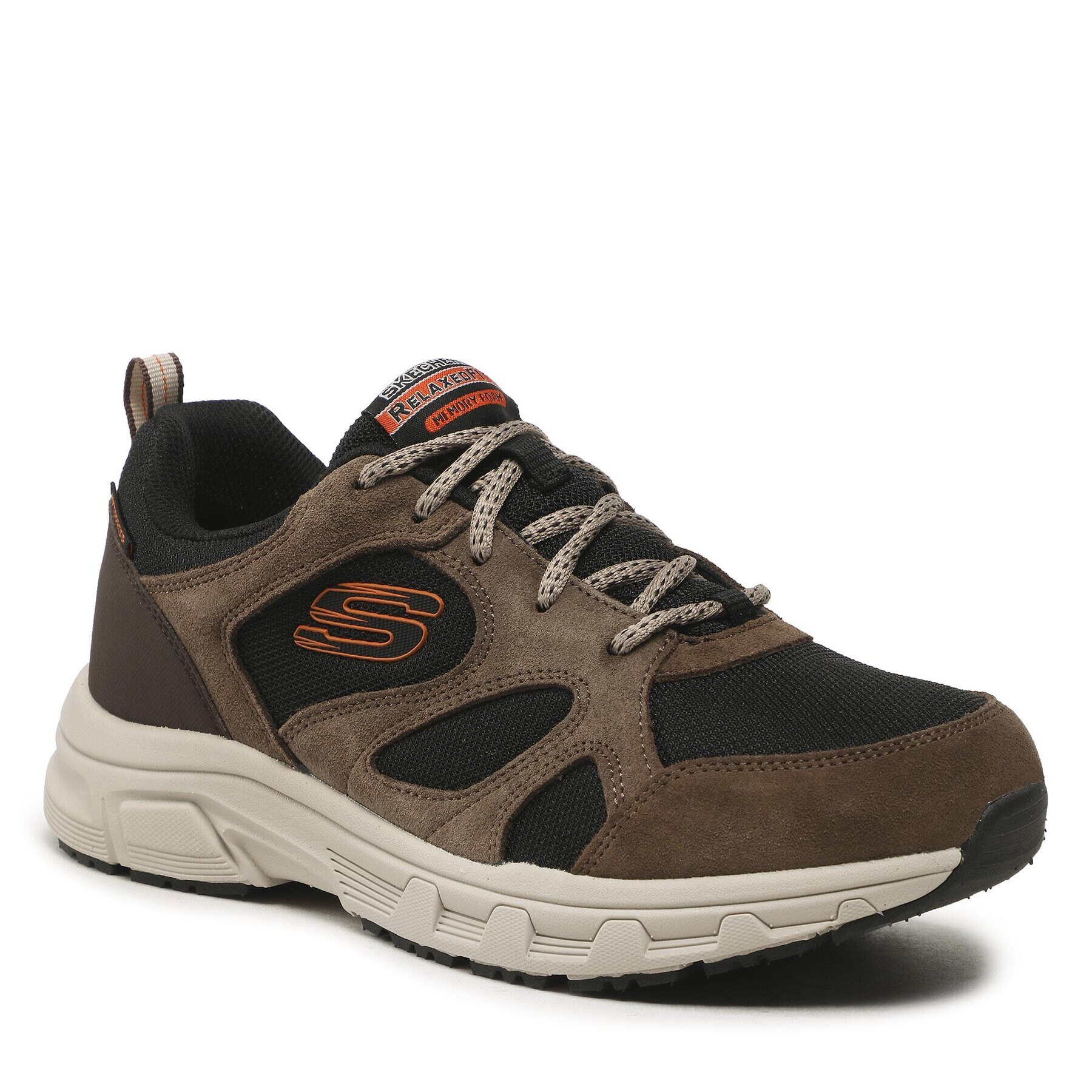 Skechers Trekking čevlji Sunfair 237348/BRBK Rjava - Pepit.si