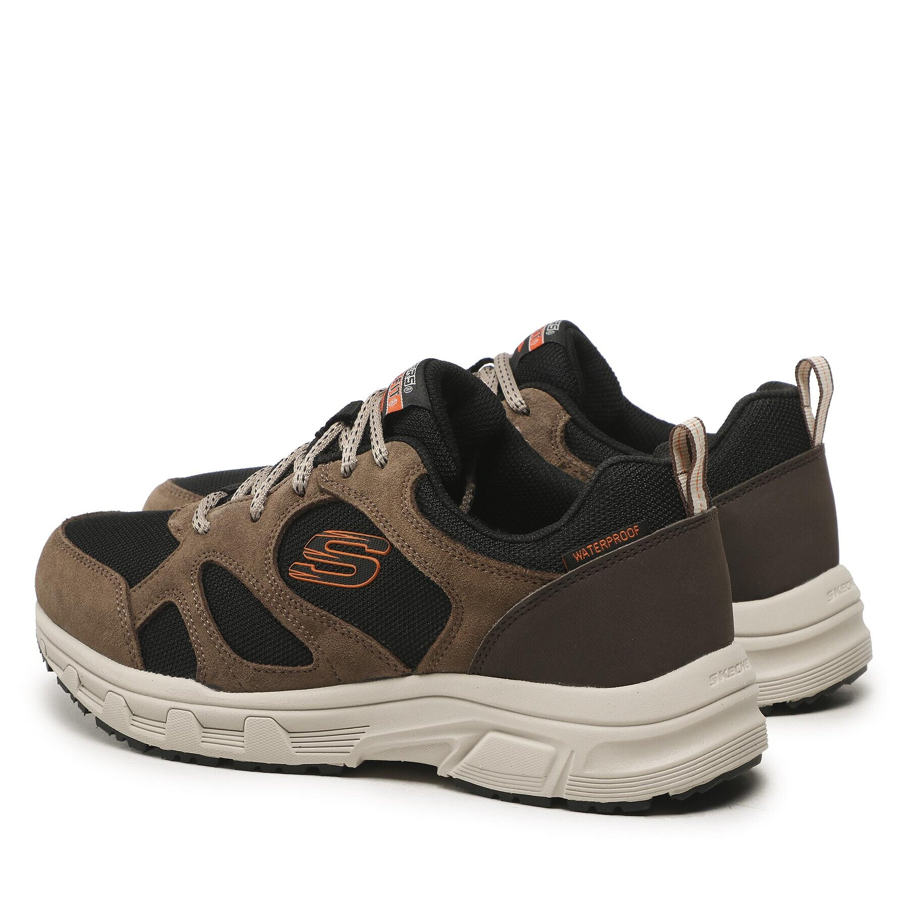 Skechers Trekking čevlji Sunfair 237348/BRBK Rjava - Pepit.si