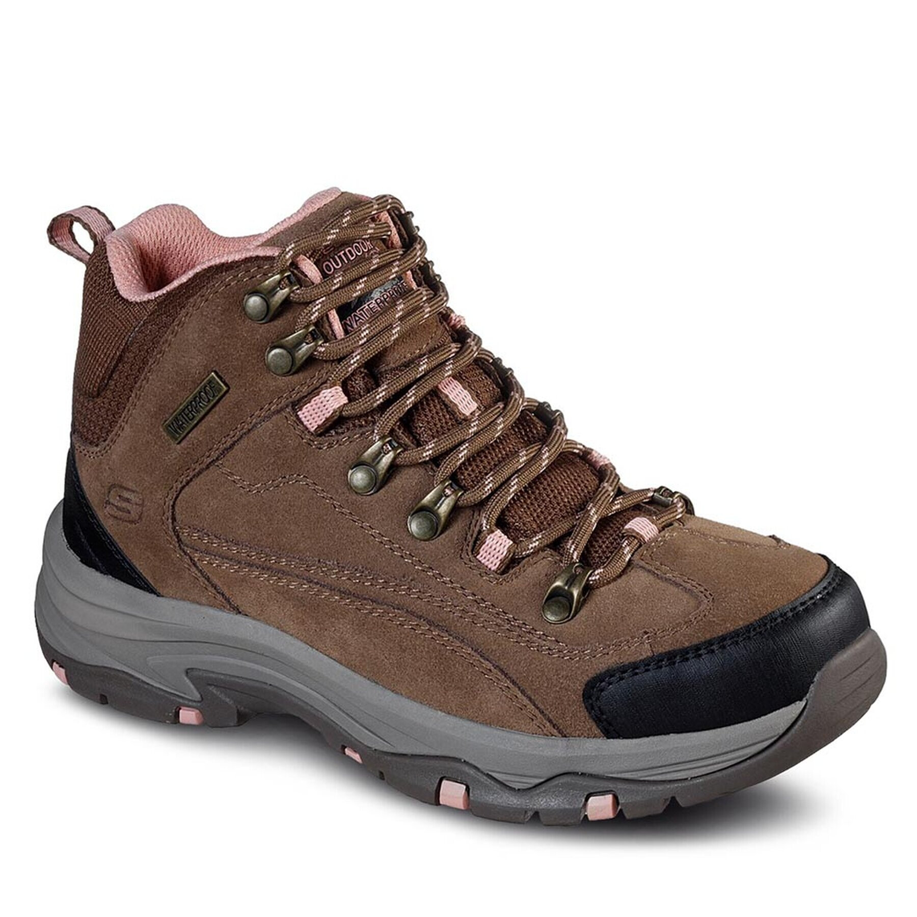 Skechers Trekking čevlji Trego Alpine Trail 167004/BRTN Rjava - Pepit.si