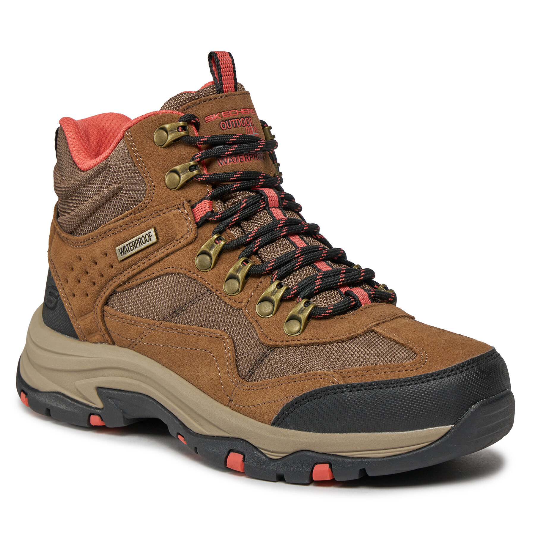 Skechers Trekking čevlji Trego Base Camp 167008/TAN Rjava - Pepit.si