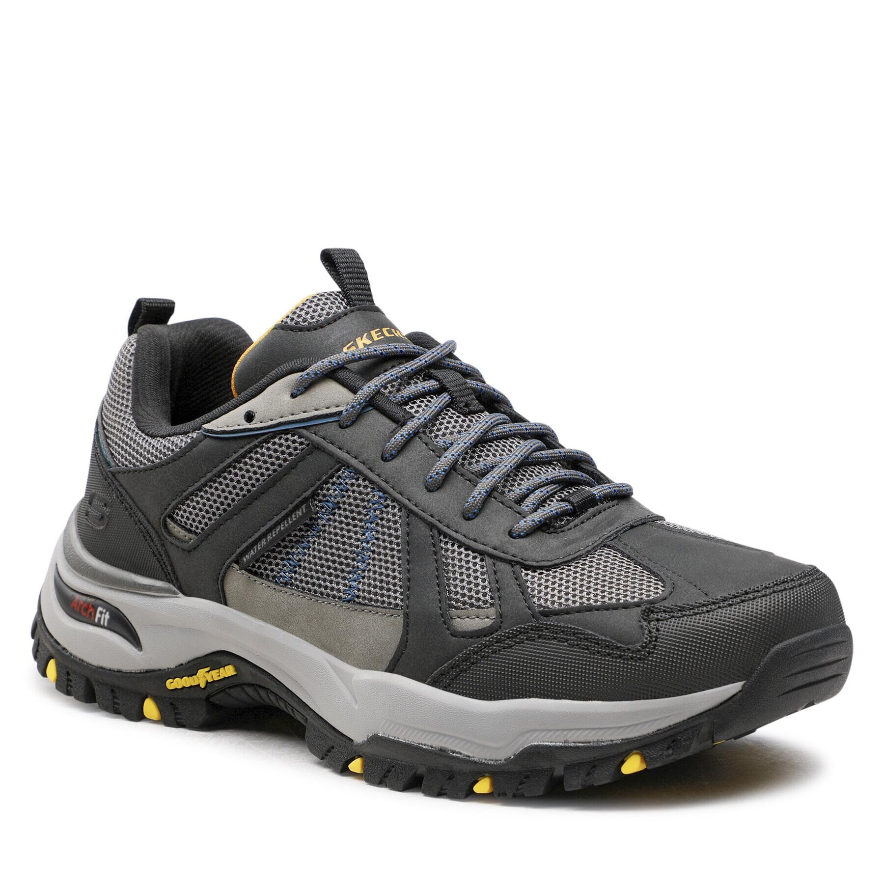 Skechers Trekking čevlji Vortego 204607/BLK Siva - Pepit.si