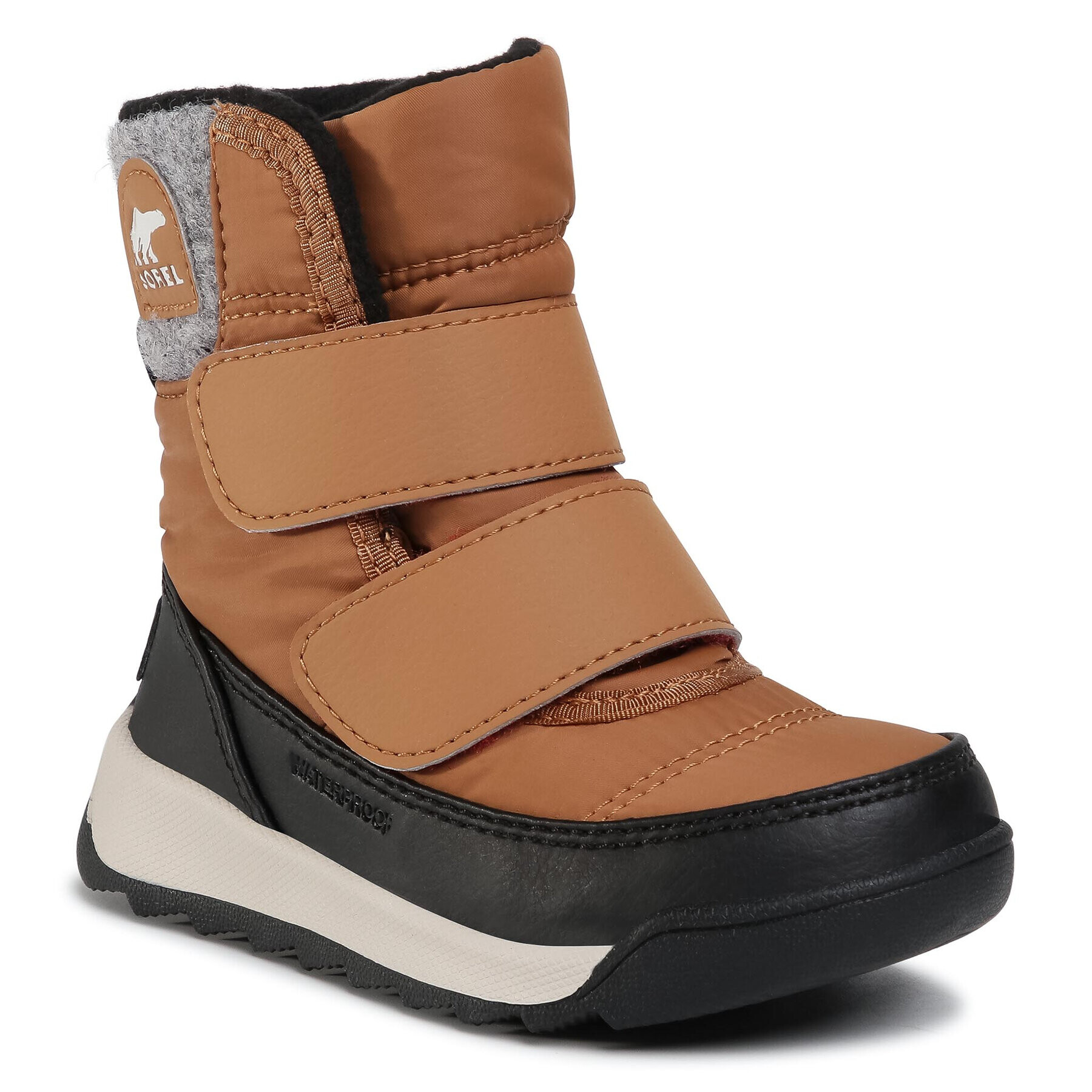 Sorel Škornji za sneg Childrens Whitney II Strap NC3874 Rjava - Pepit.si