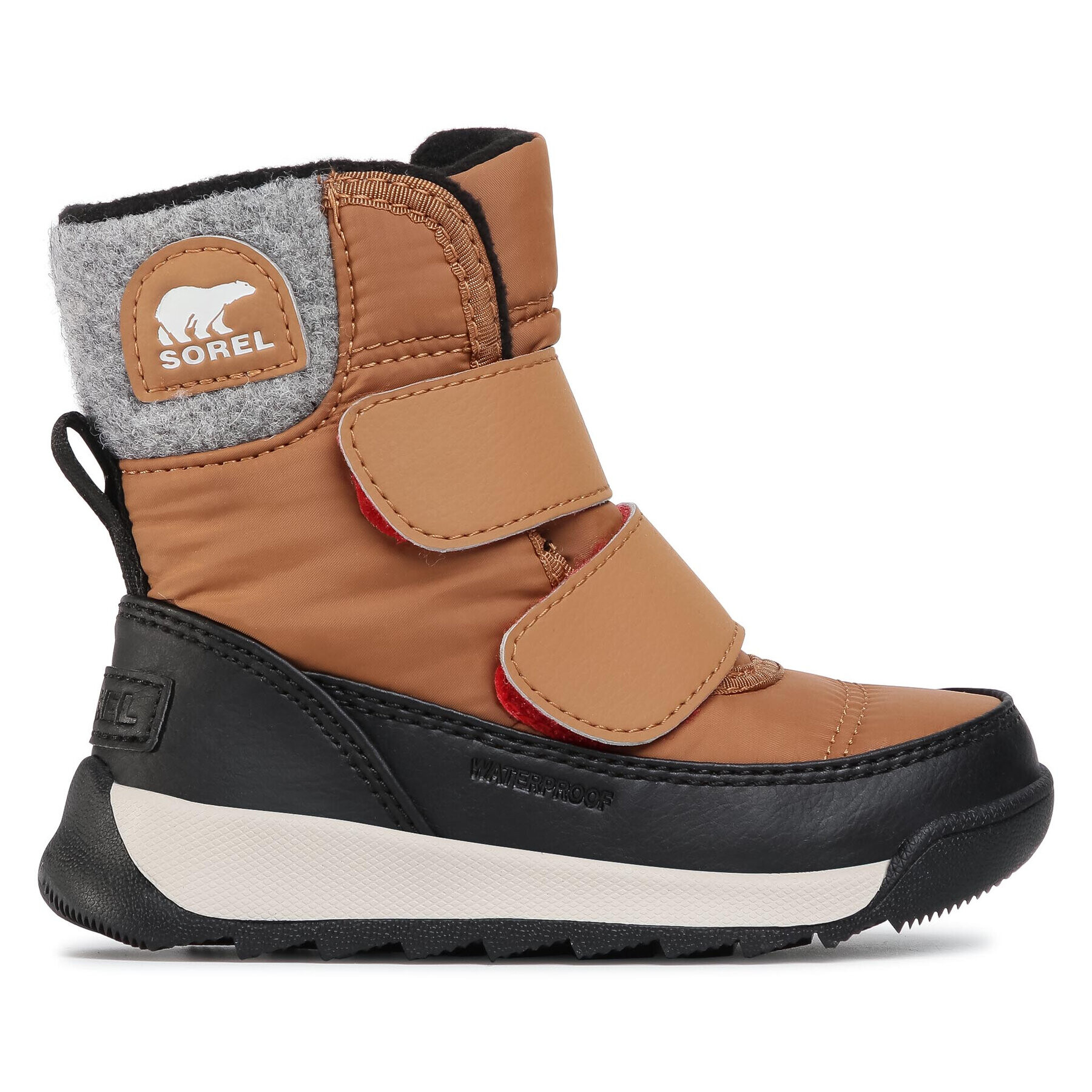 Sorel Škornji za sneg Childrens Whitney II Strap NC3874 Rjava - Pepit.si