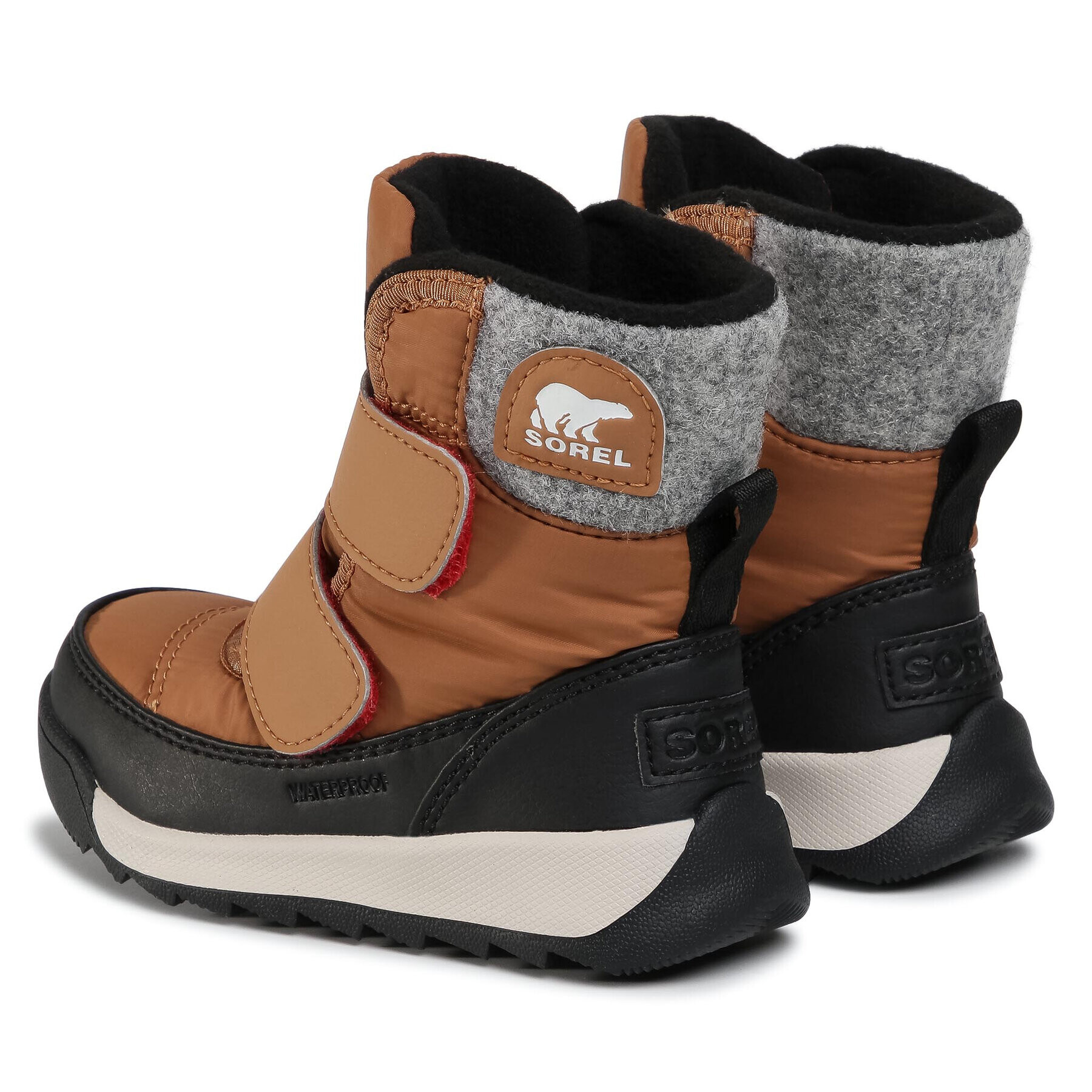 Sorel Škornji za sneg Childrens Whitney II Strap NC3874 Rjava - Pepit.si