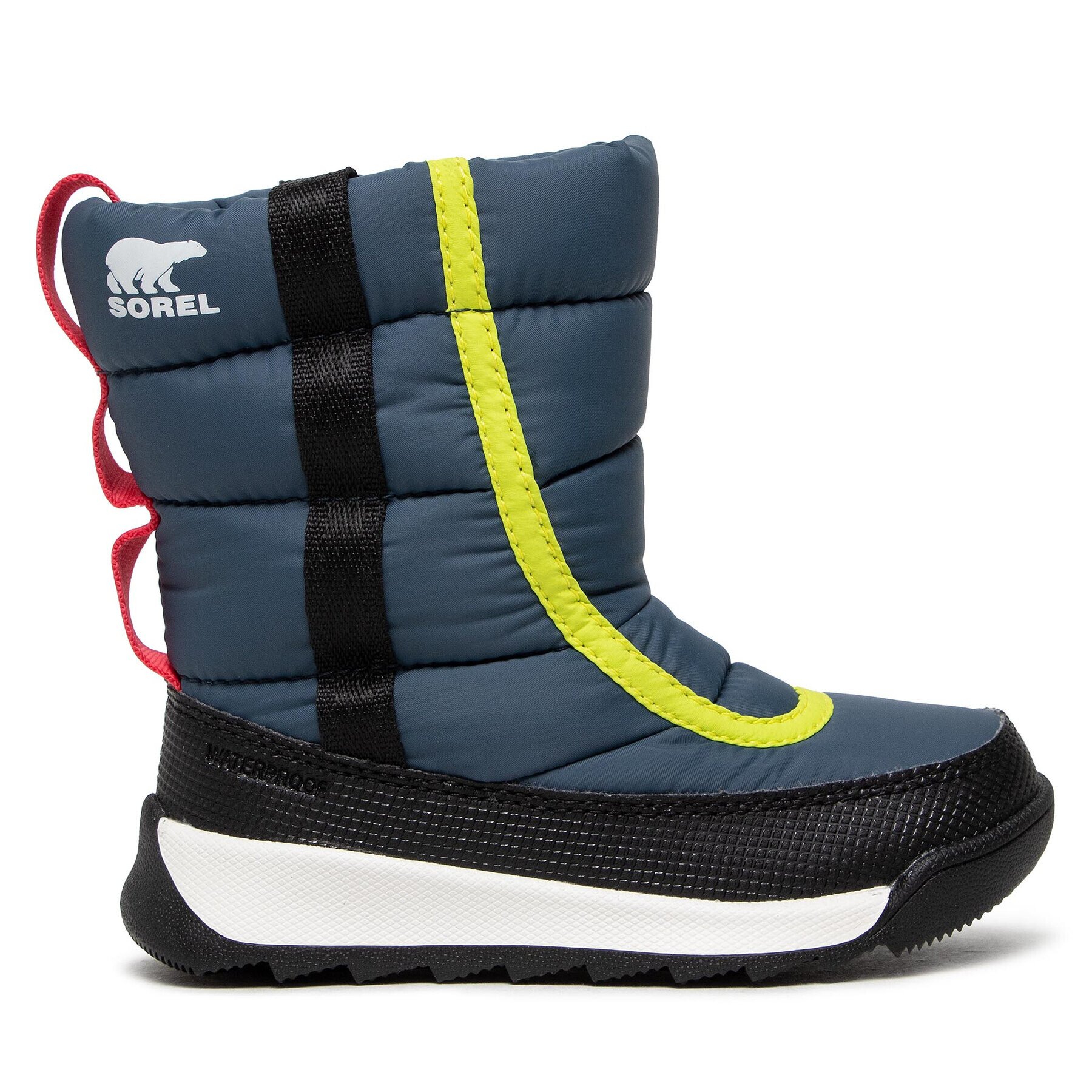 Sorel Škornji za sneg Childrens Whitney™ II Puffy Mid Wp NC3873 Mornarsko modra - Pepit.si