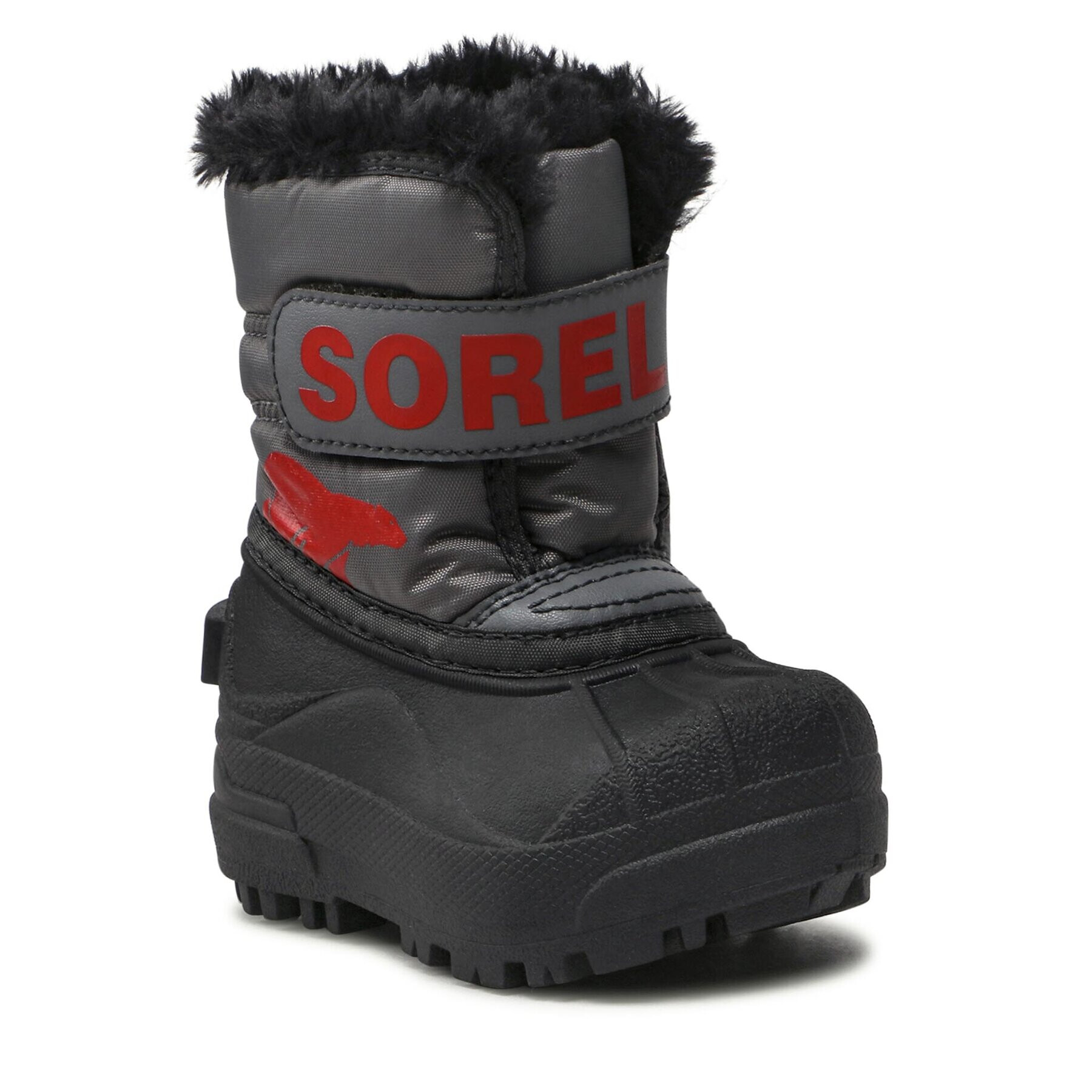 Sorel Škornji za sneg Toddler Snow Commander NV1960 Khaki - Pepit.si