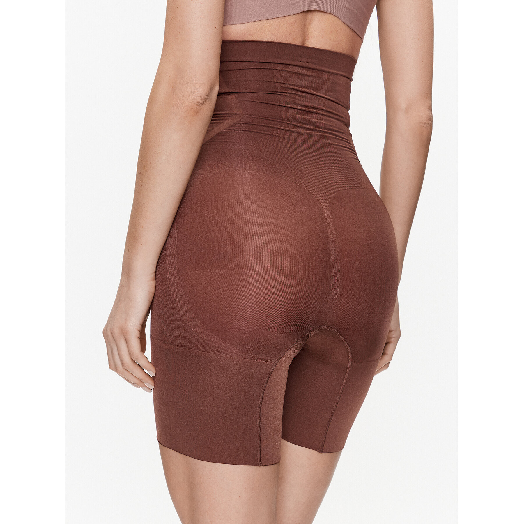 SPANX Oblikovalno perilo spodnji del Oncore High-Waist High Short SS1915 Rjava - Pepit.si