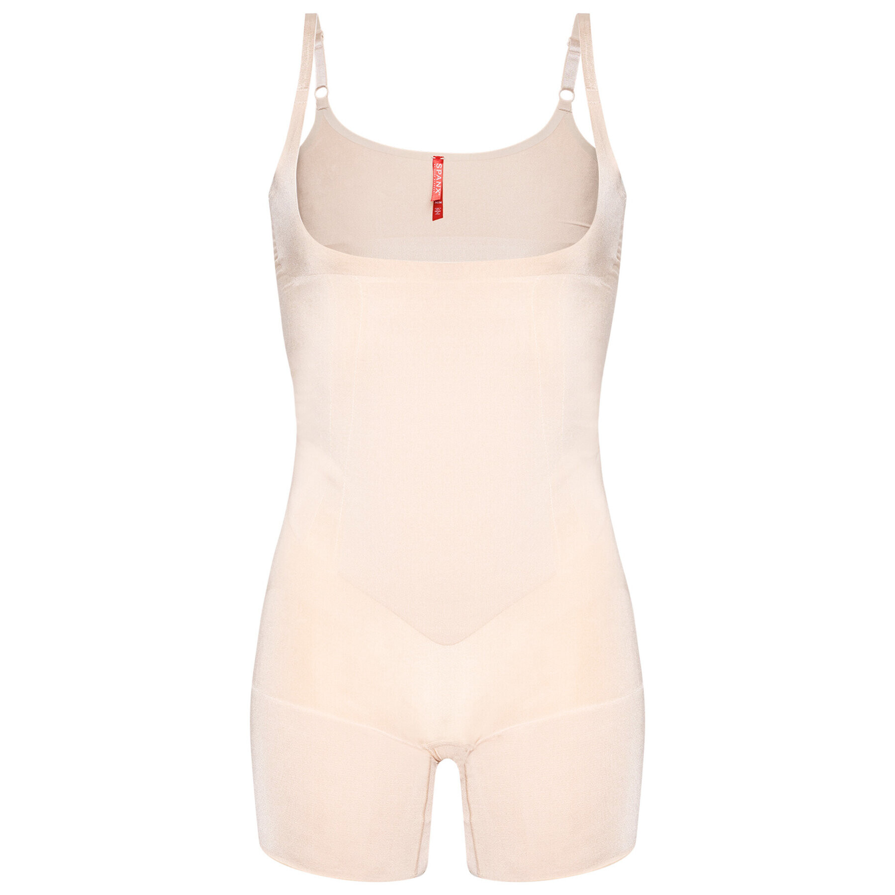 SPANX Oblkovalni kombinezon Oncore Openbust Mid-Thigh 10130R Bež - Pepit.si