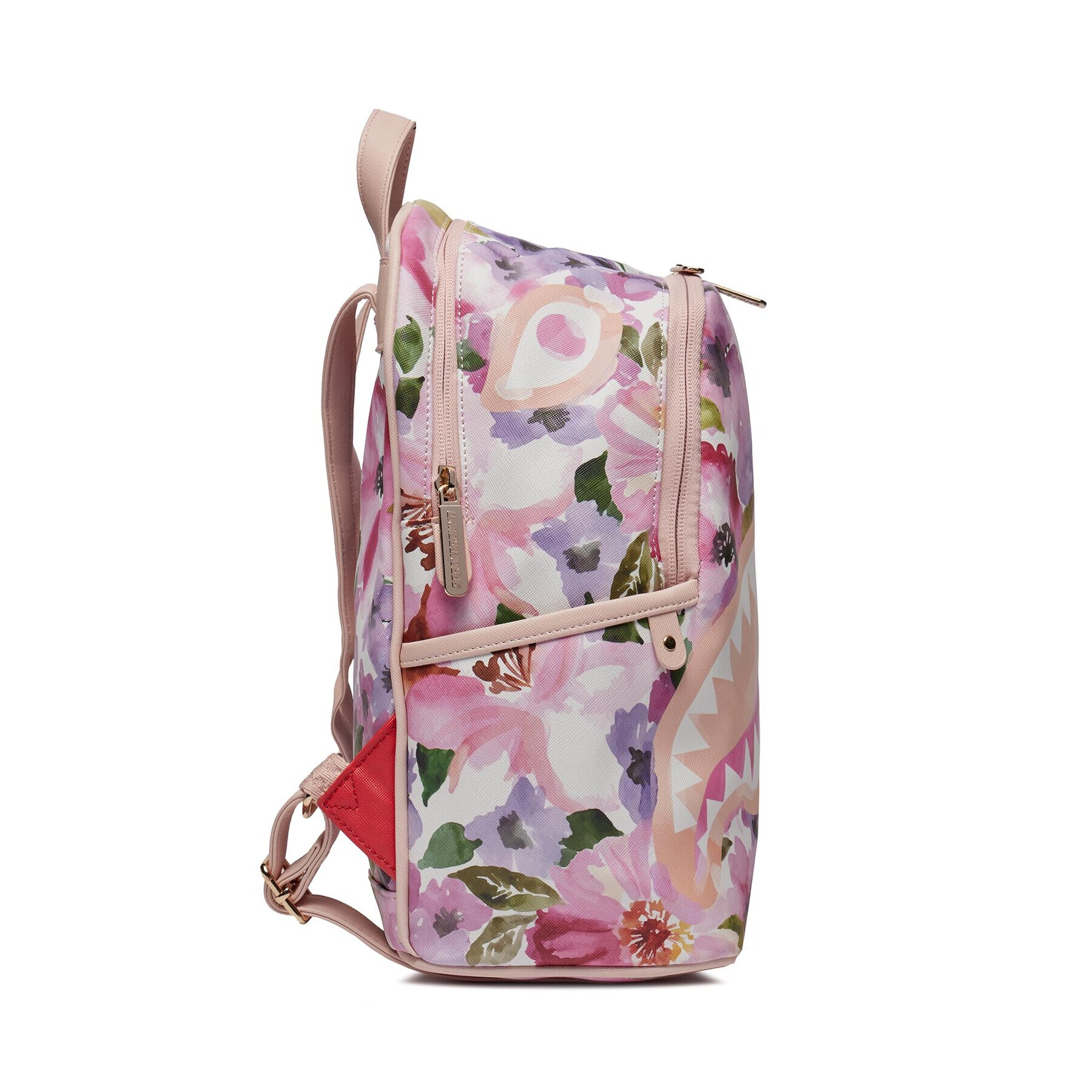 SPRAYGROUND Nahrbtnik Painted Floral Savage 910B5621NSZ Roza - Pepit.si