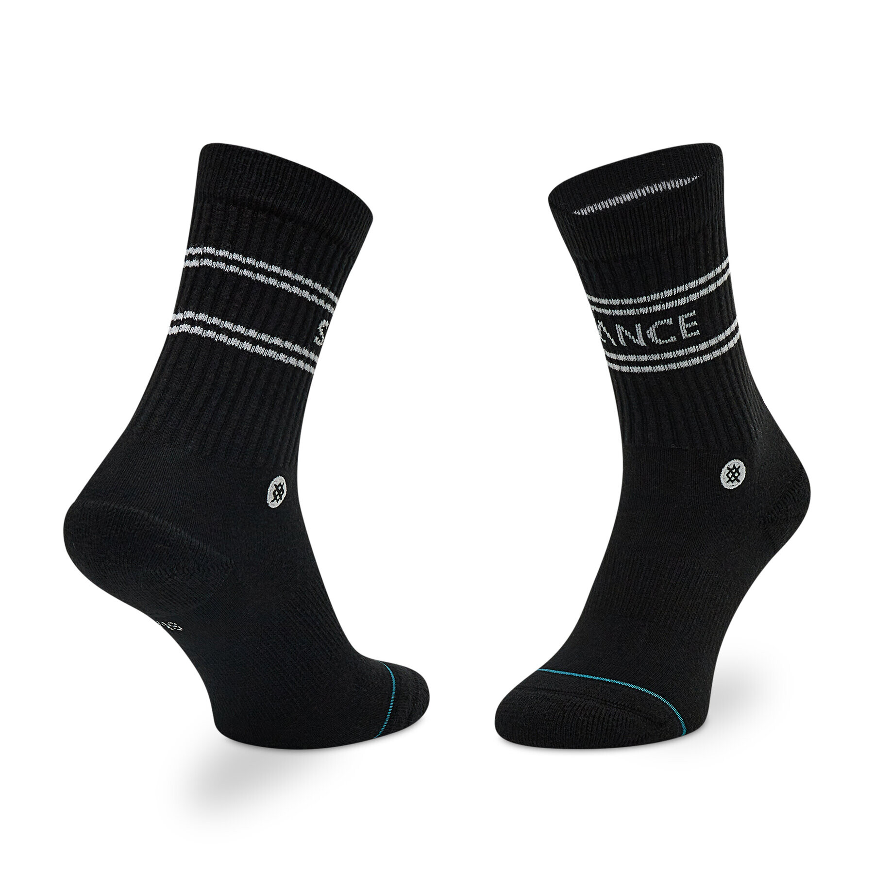 Stance Set 3 parov unisex visokih nogavic Basic 3 Pack Crew A556D20SRO Črna - Pepit.si