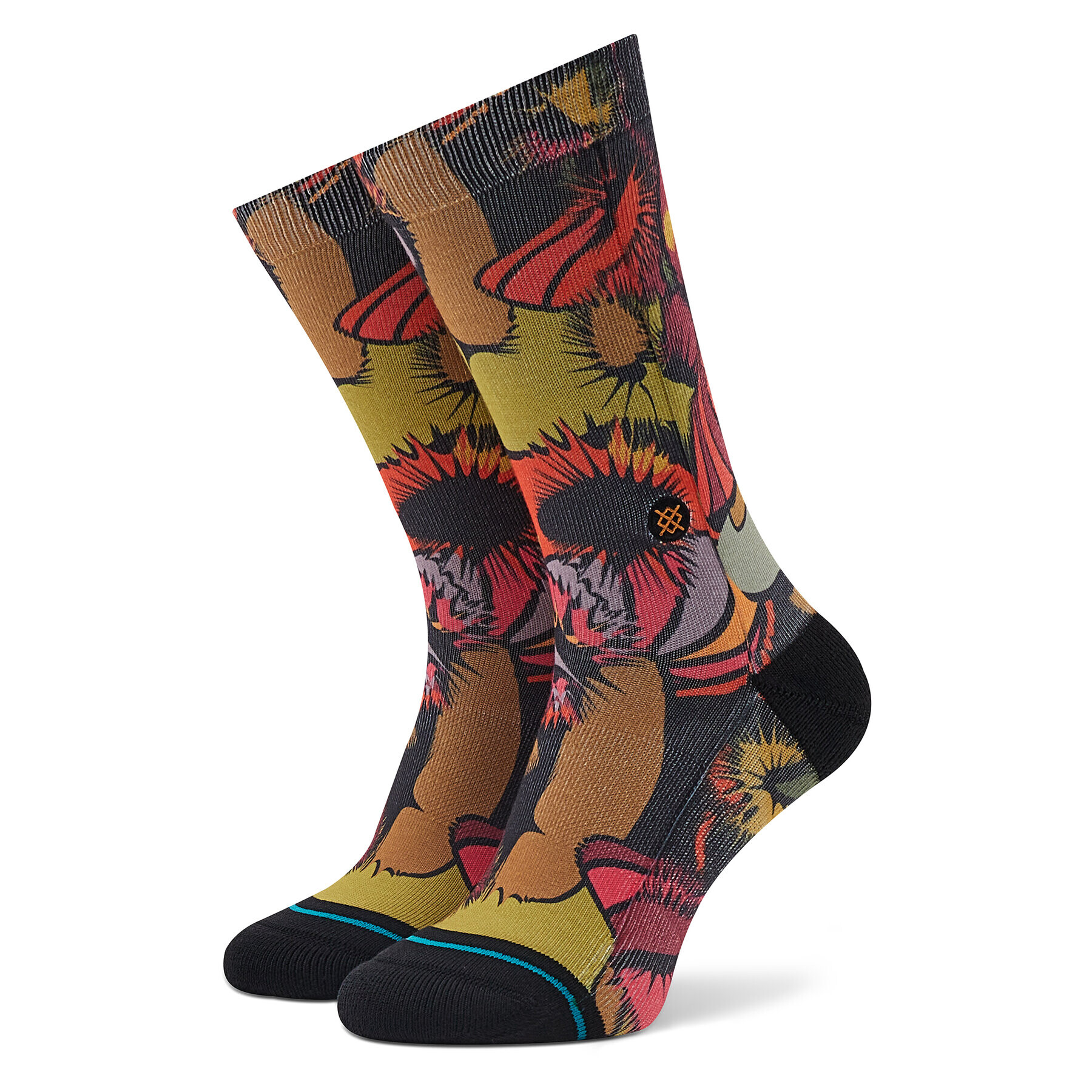 Stance Visoke nogavice Unisex Gooey A555C22GOO Črna - Pepit.si