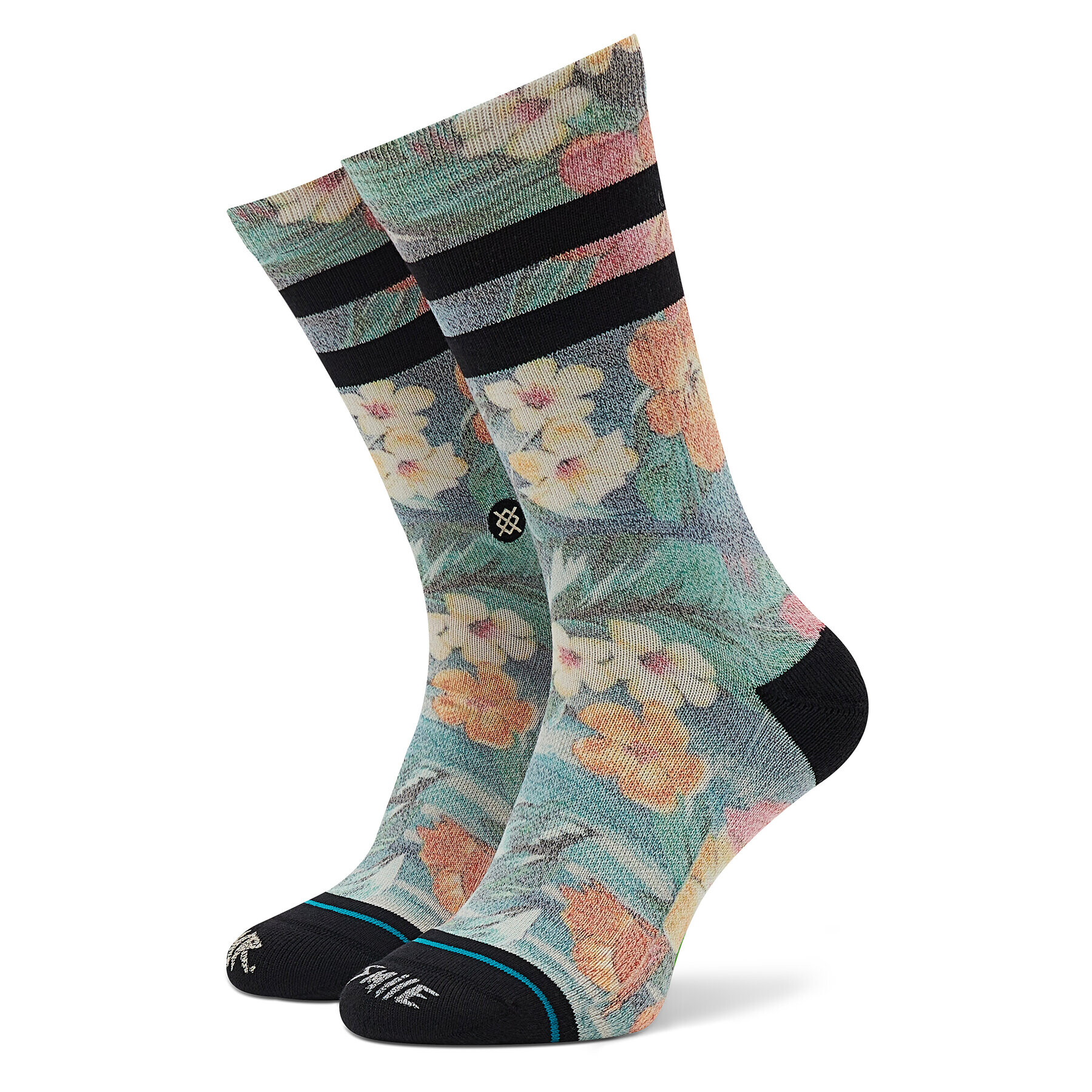 Stance Visoke nogavice Unisex Mr Smile A555C22MRS Pisana - Pepit.si