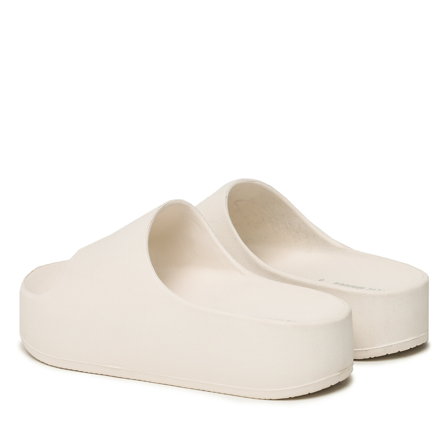 Steve Madden Natikači Astro Slide SM11002395-253 Écru - Pepit.si