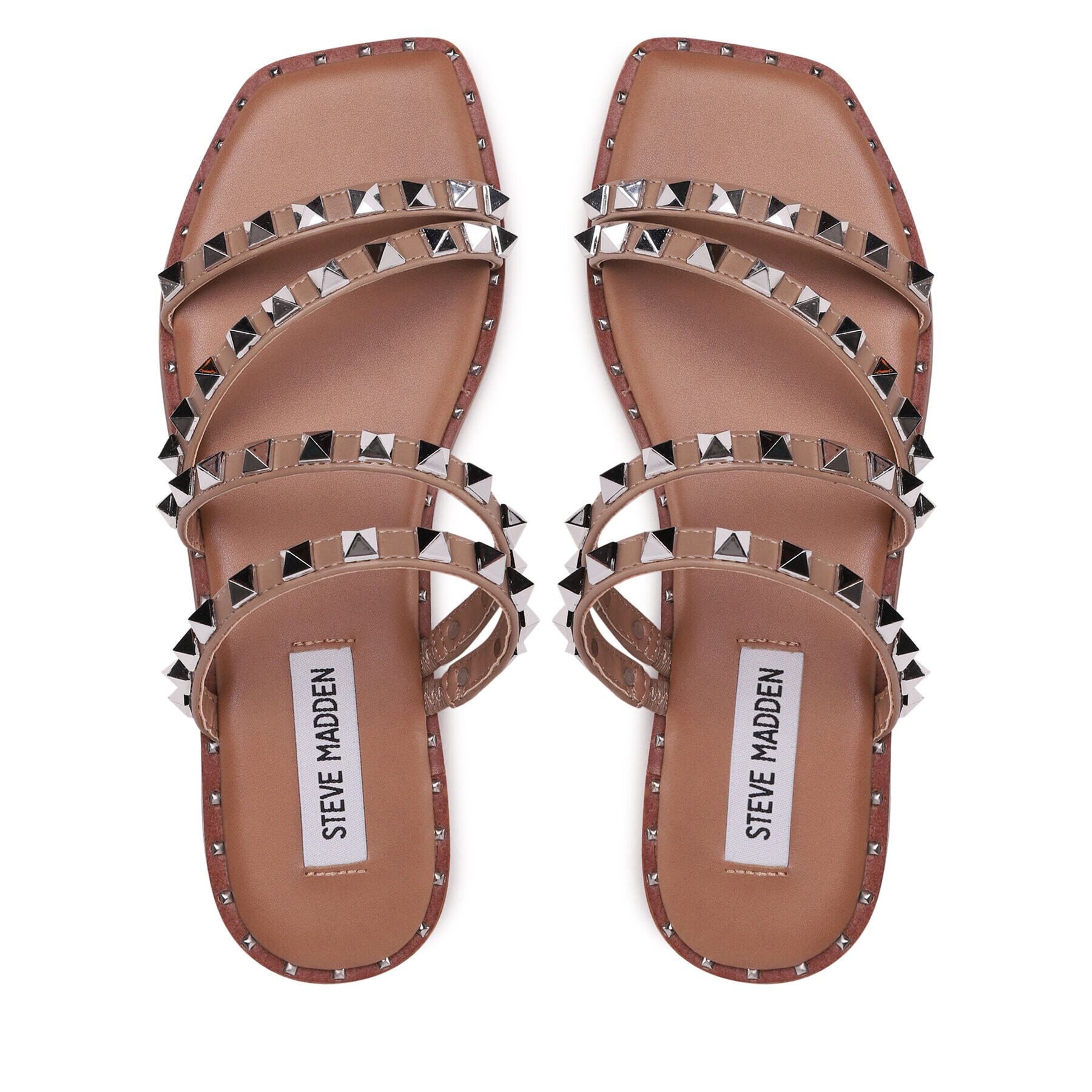 Steve Madden Natikači Skyler SM11001773-748 Bež - Pepit.si