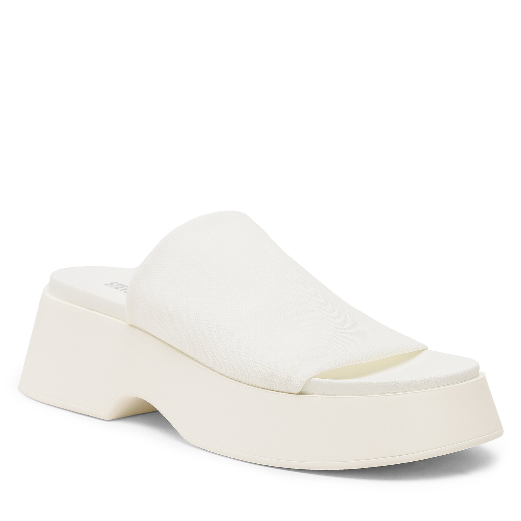 Steve Madden Natikači Throw back SM11002450-002 Bela - Pepit.si