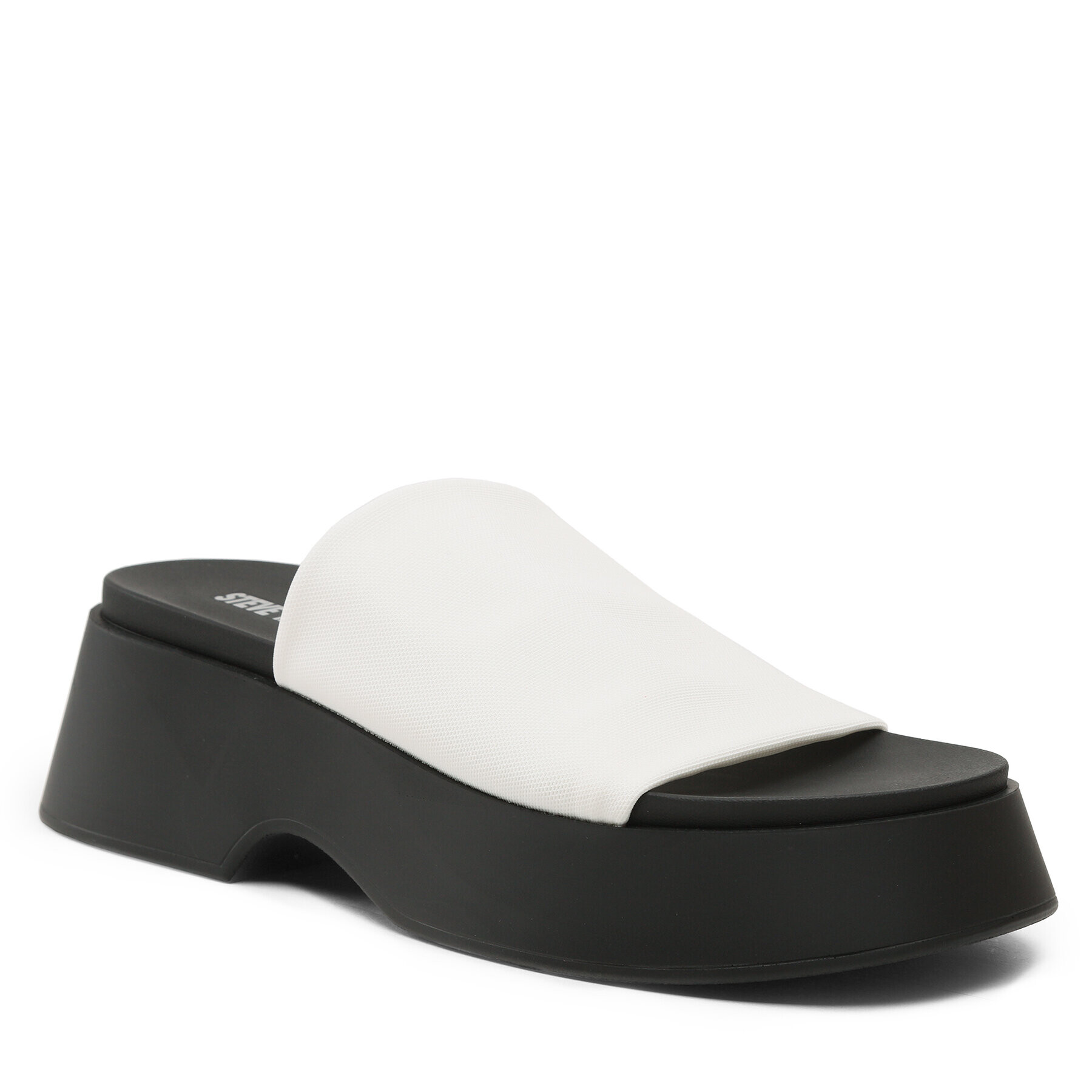 Steve Madden Natikači Throw back SM11002450-148 Bela - Pepit.si