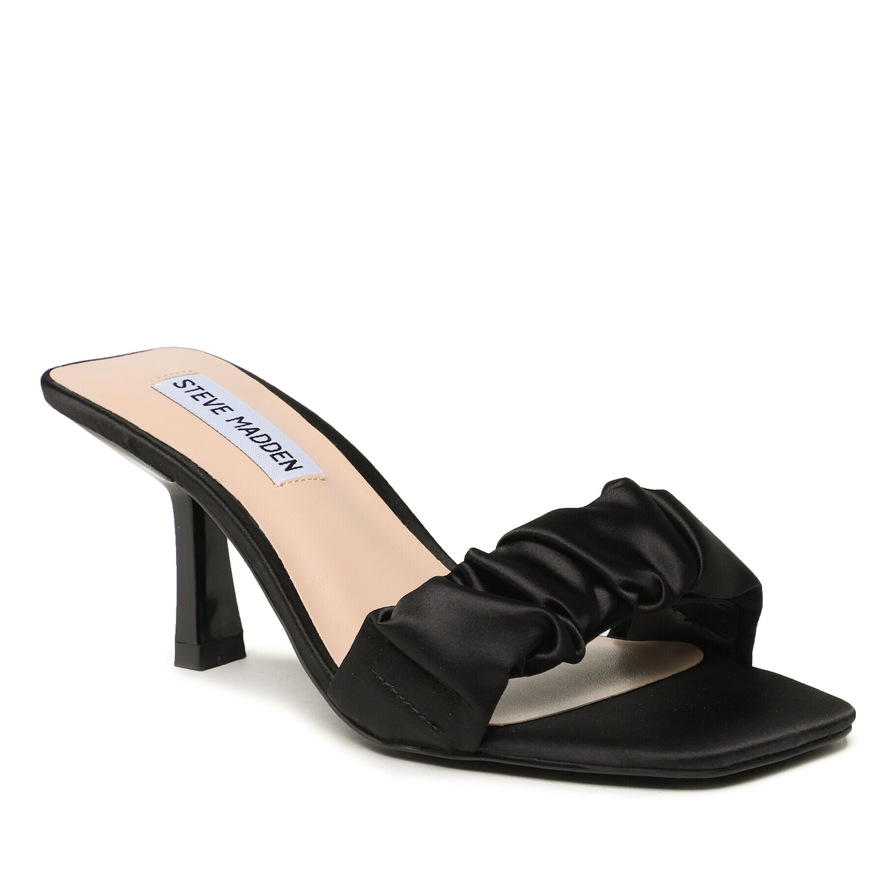 Steve Madden Natikači Truley SM11002396-486 Črna - Pepit.si